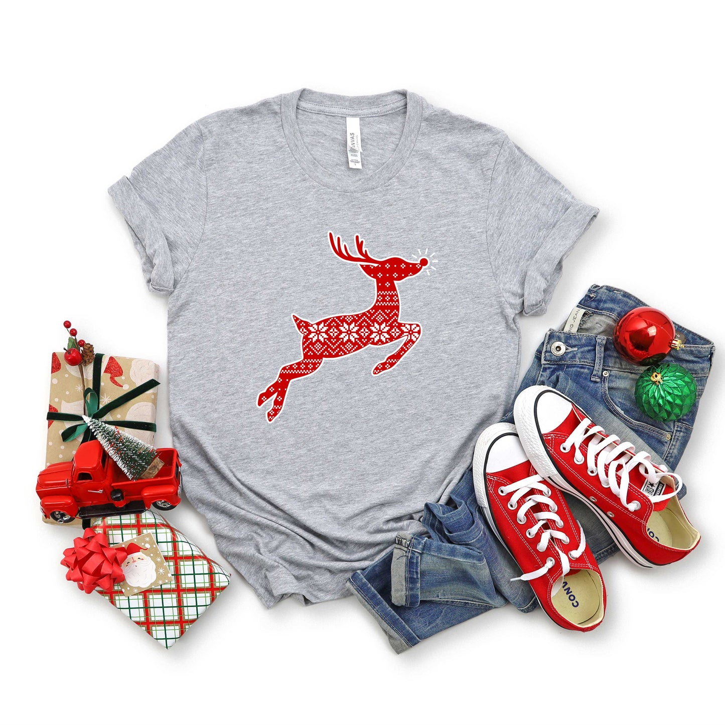 Rudolph Sweater | Short Sleeve Graphic Tee