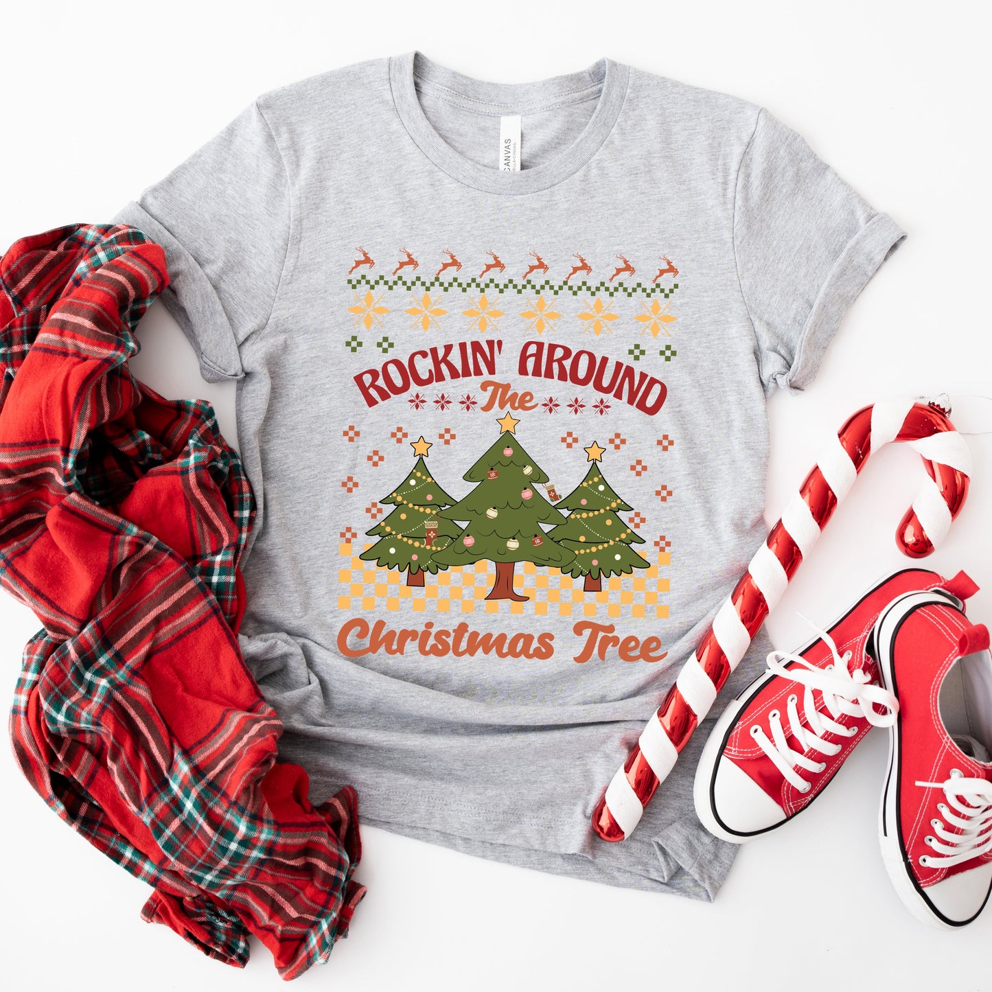 Rockin' Around Tree | Short Sleeve Crew Neck