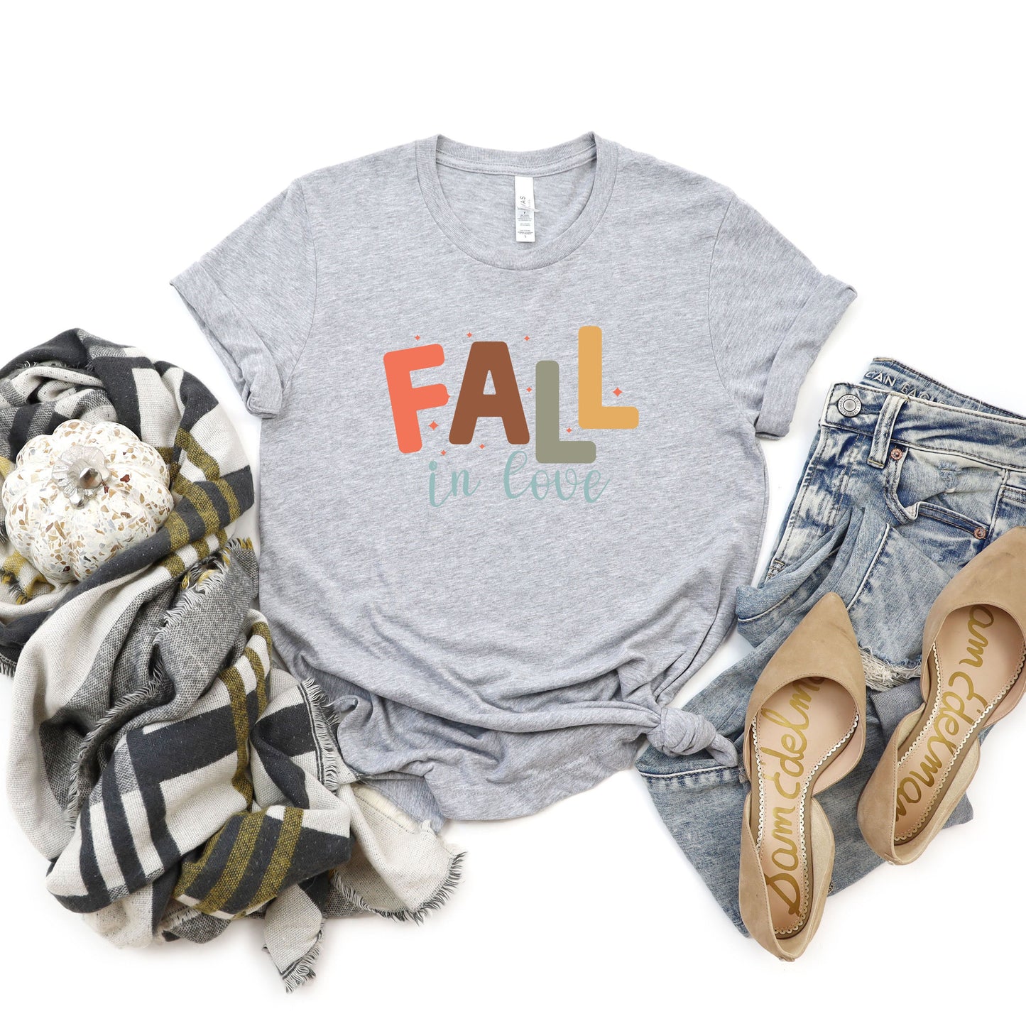 Fall Is Love | Short Sleeve Crew Neck