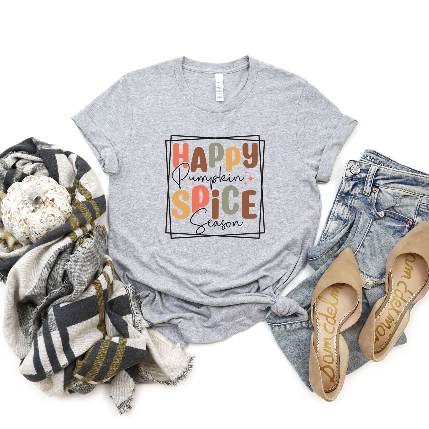 Happy Pumpkin Spice Season | Short Sleeve Crew Neck