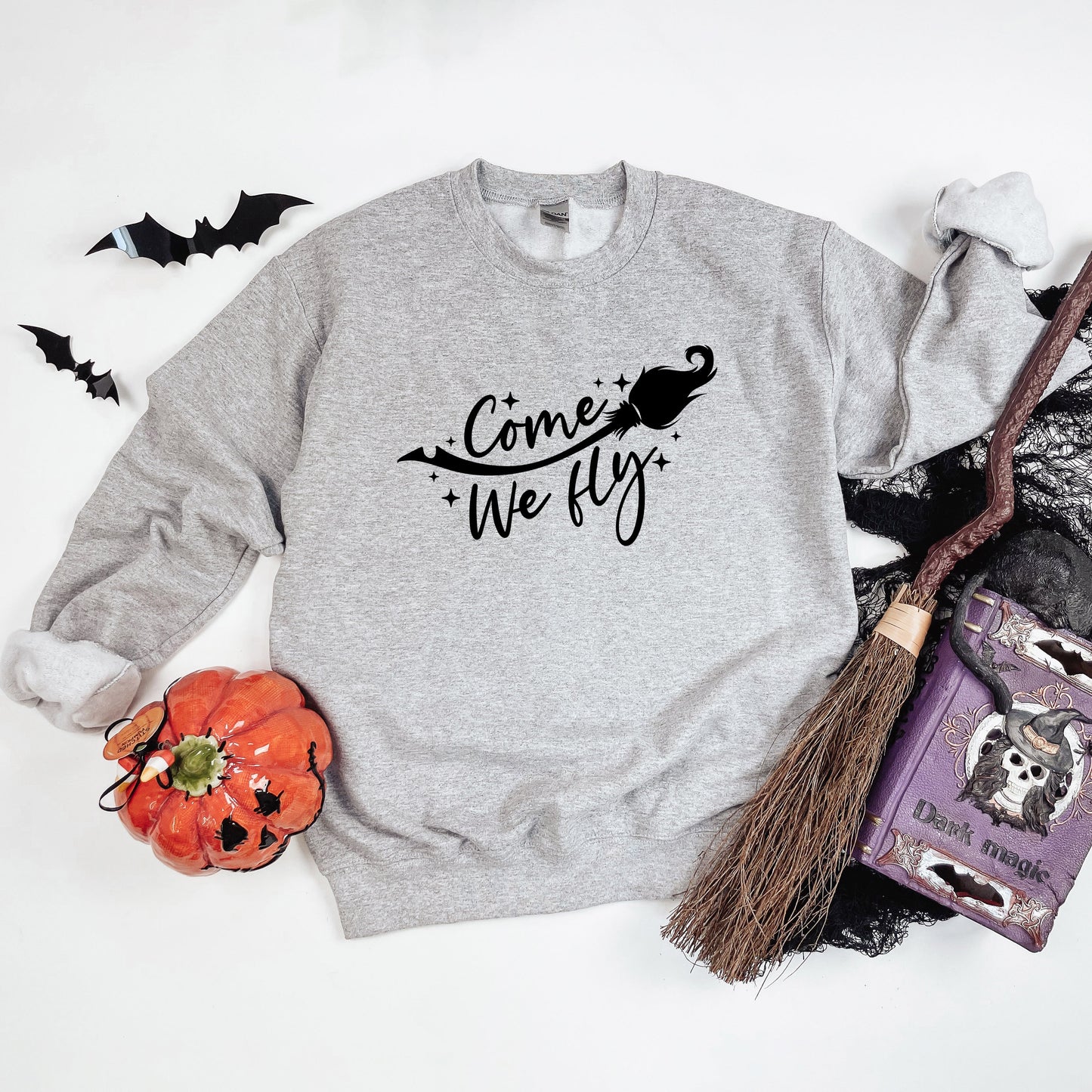 Come We Fly Broom | Sweatshirt