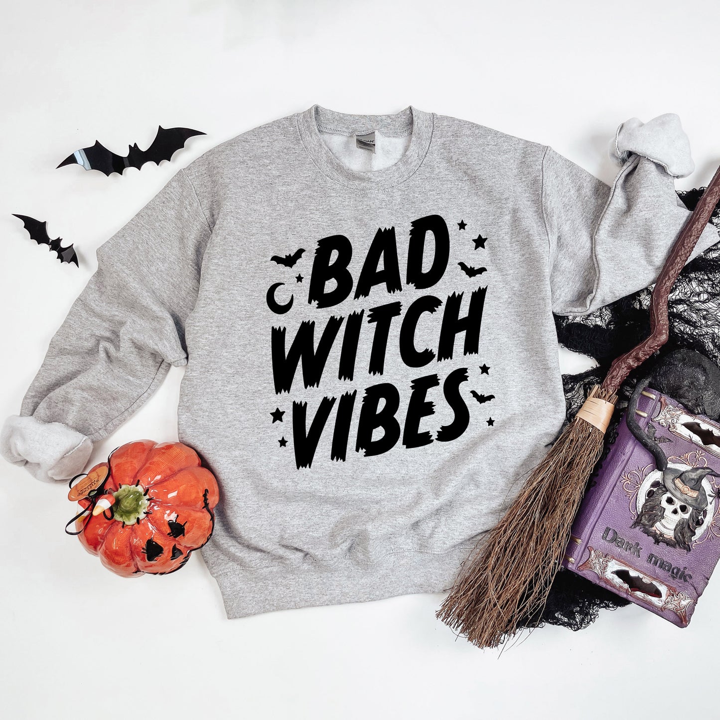 Bad W Vibes Moon | Sweatshirt