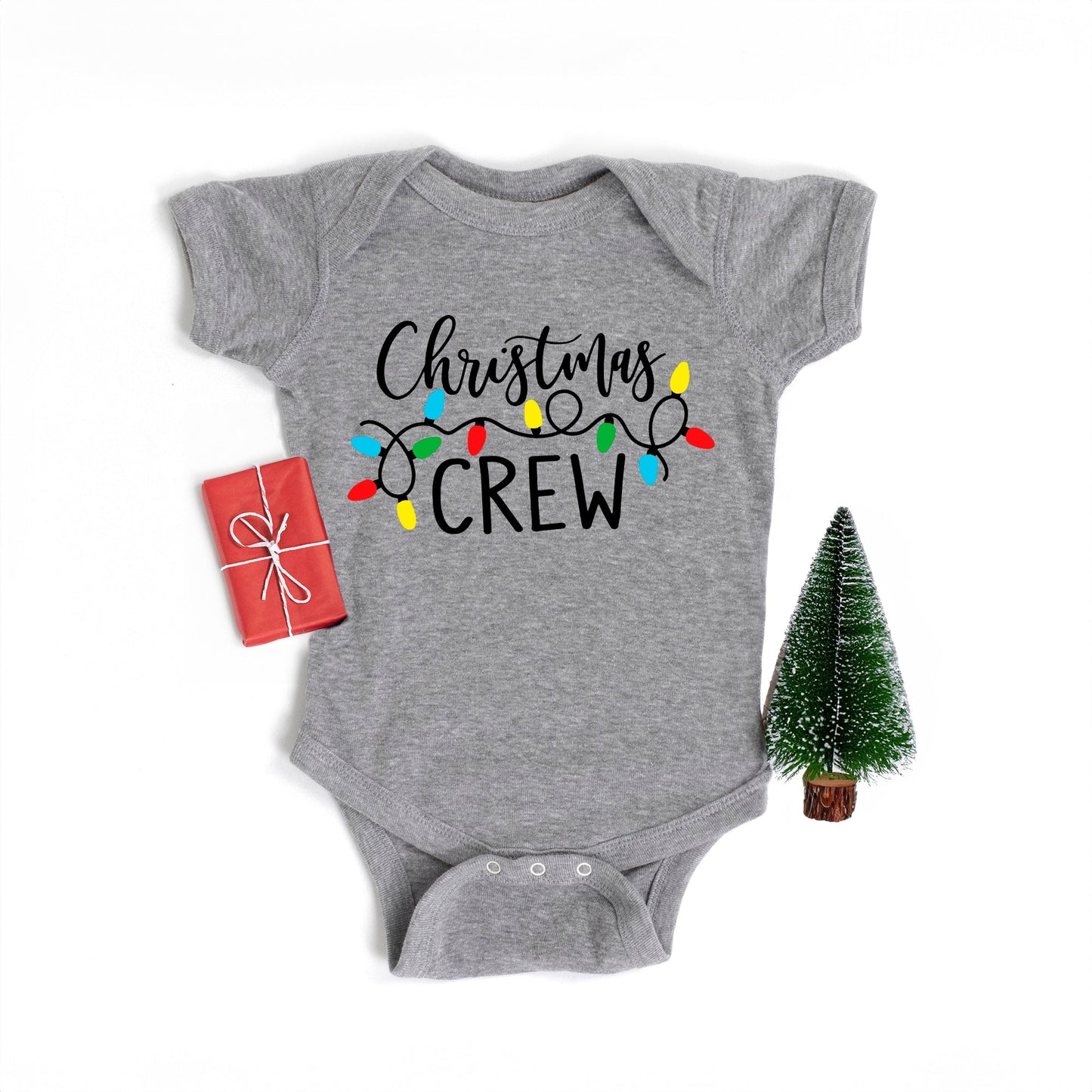 Christmas Crew | Baby Graphic Short Sleeve Bodysuit