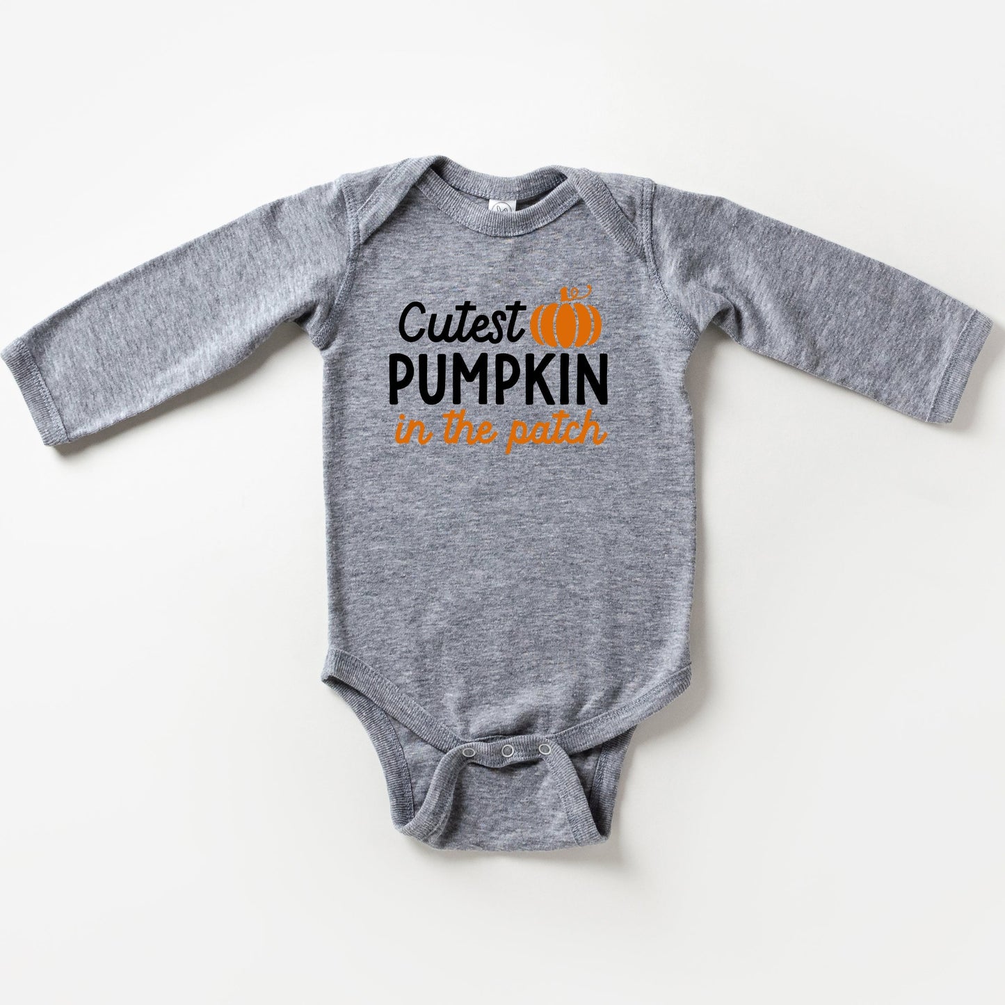 Cutest Pumpkin In The Patch | Baby Long Sleeve Bodysuit