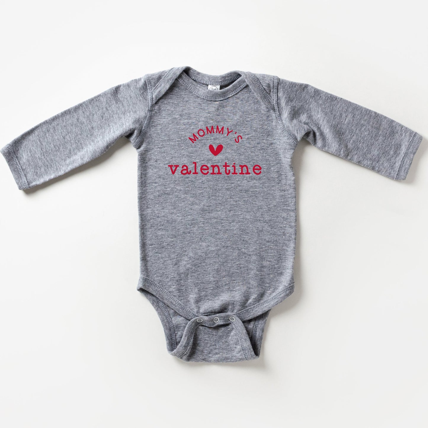 Mommy's Valentine | Baby Long Sleeve Bodysuit