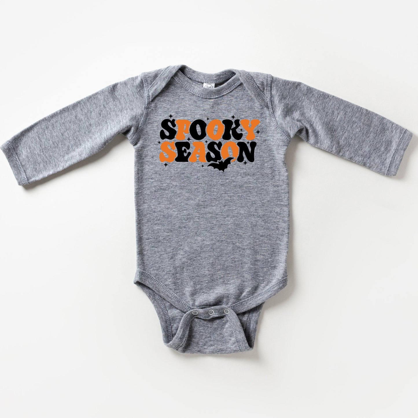 Retro Spooky Season | Baby Long Sleeve Bodysuit