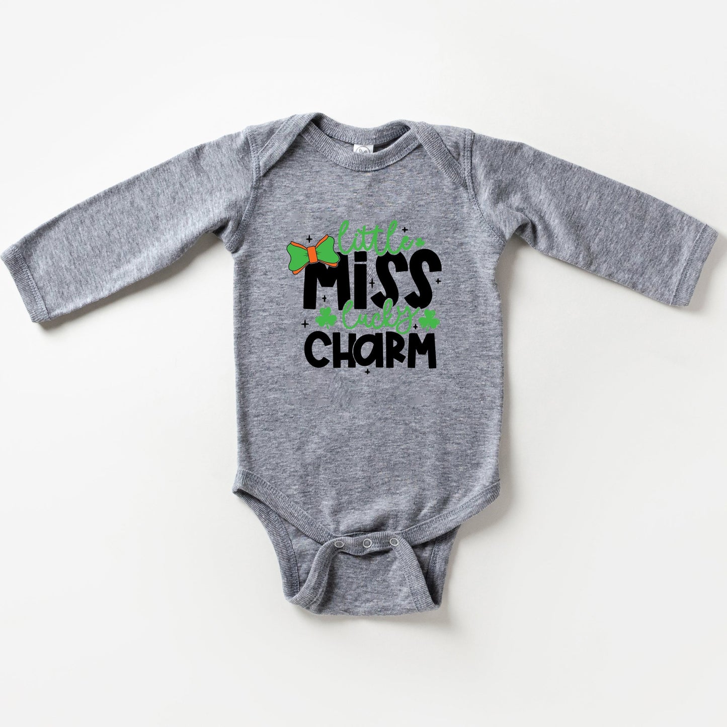 Little Miss Lucky Charm | Baby Long Sleeve Bodysuit