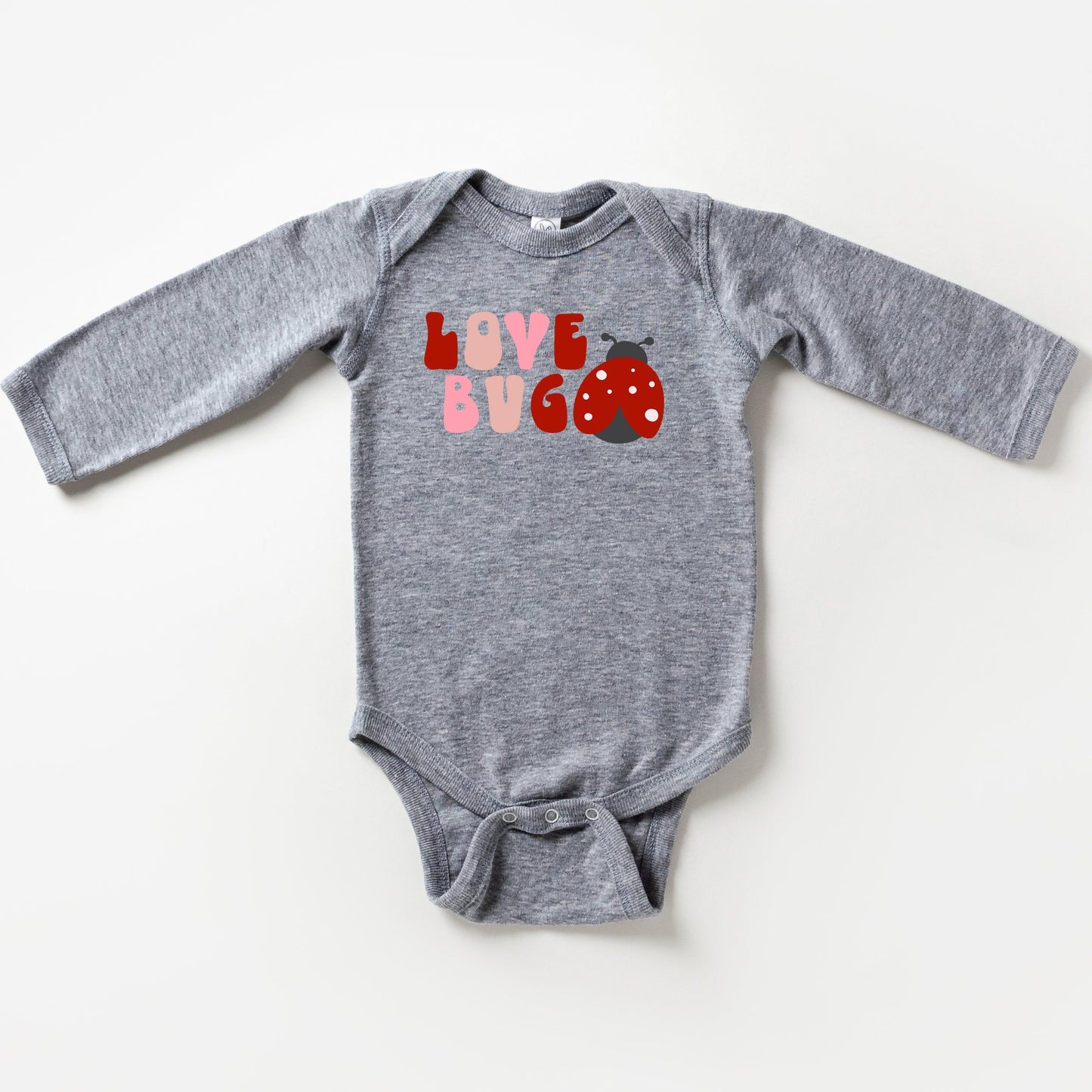Love Bug Retro | Baby Long Sleeve Bodysuit
