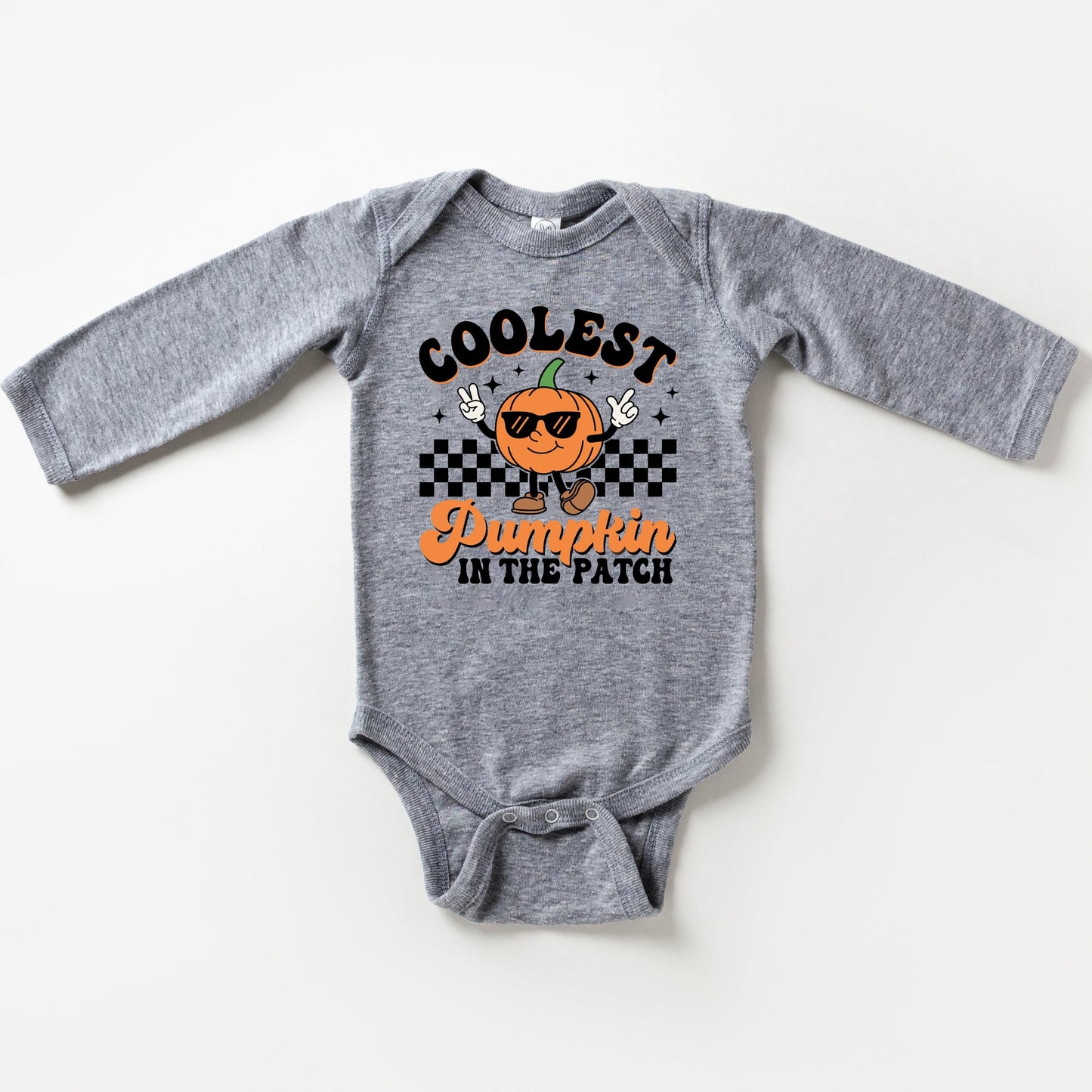 Coolest Pumpkin In The Patch | Baby Graphic Long Sleeve Bodysuit