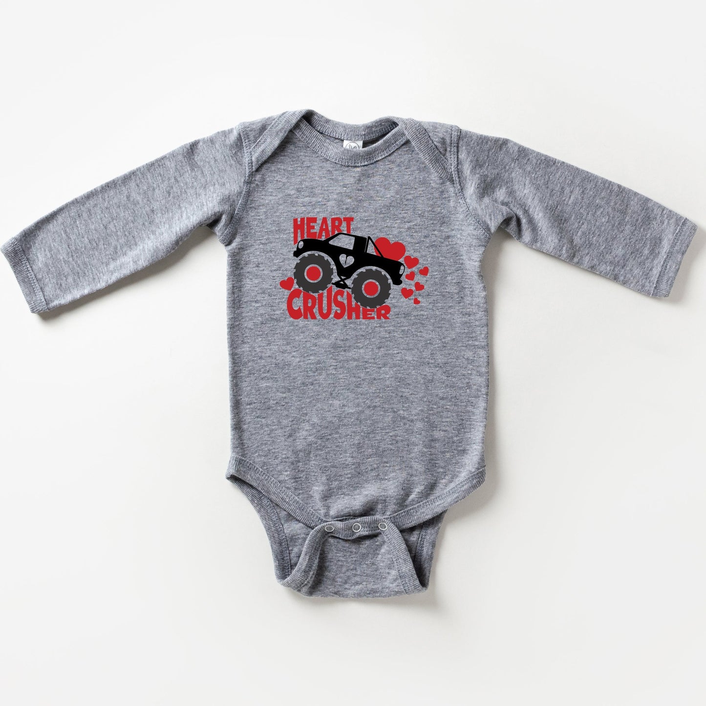 Heart Crusher | Baby Long Sleeve Bodysuit