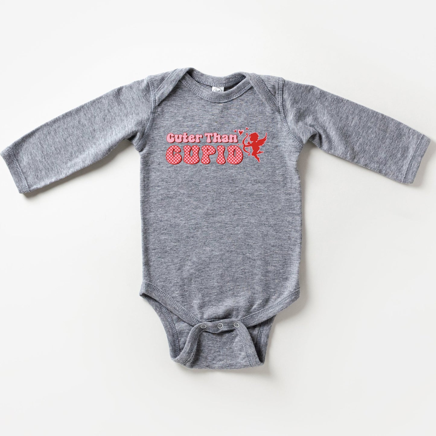 Cuter Than Cupid | Baby Long Sleeve Bodysuit