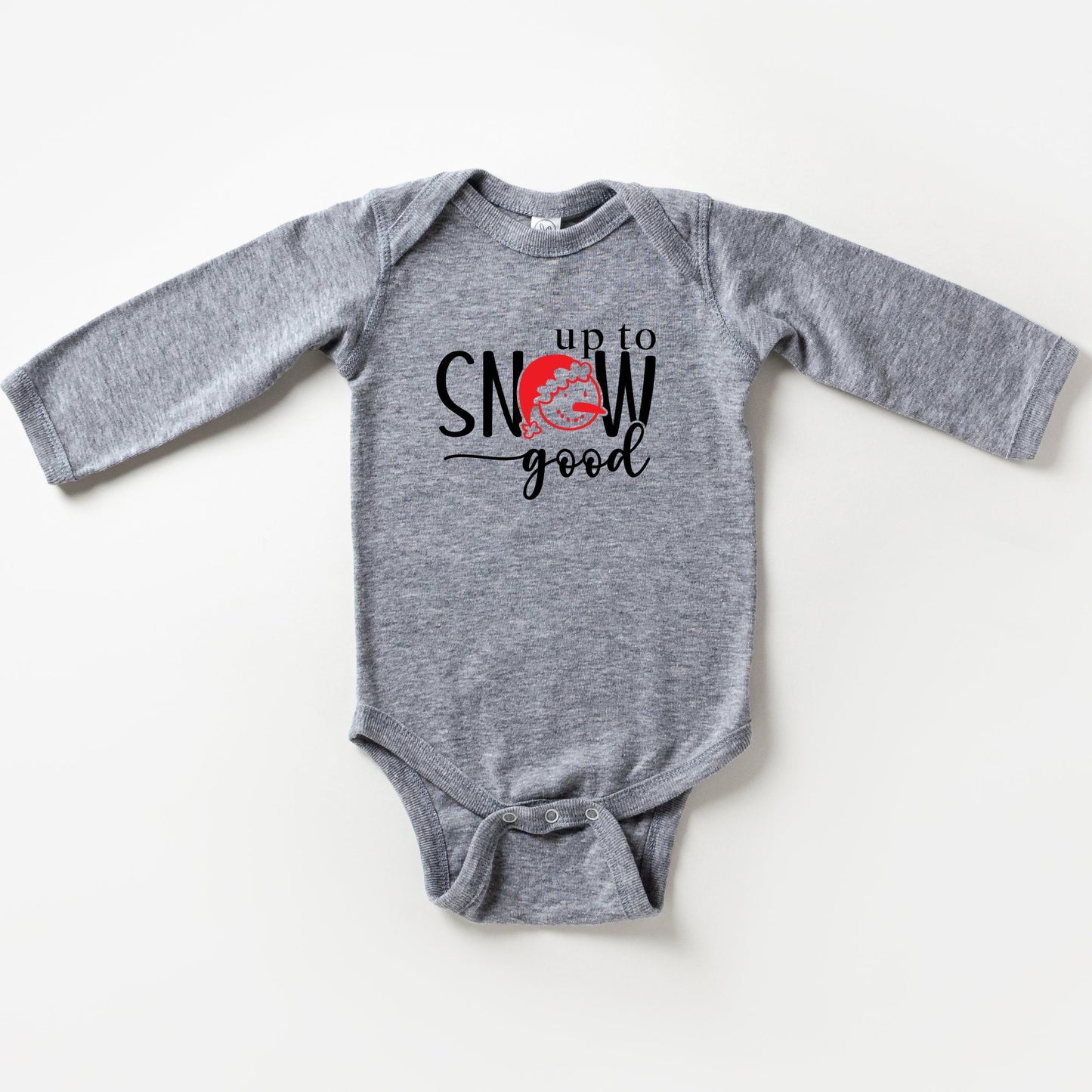 Up To Snow Good | Baby Long Sleeve Bodysuit