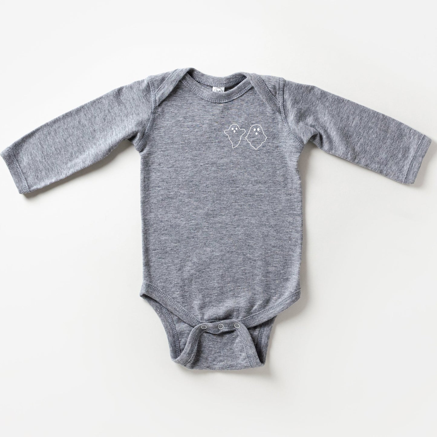 Boho Ghost Mini | Baby Long Sleeve Bodysuit