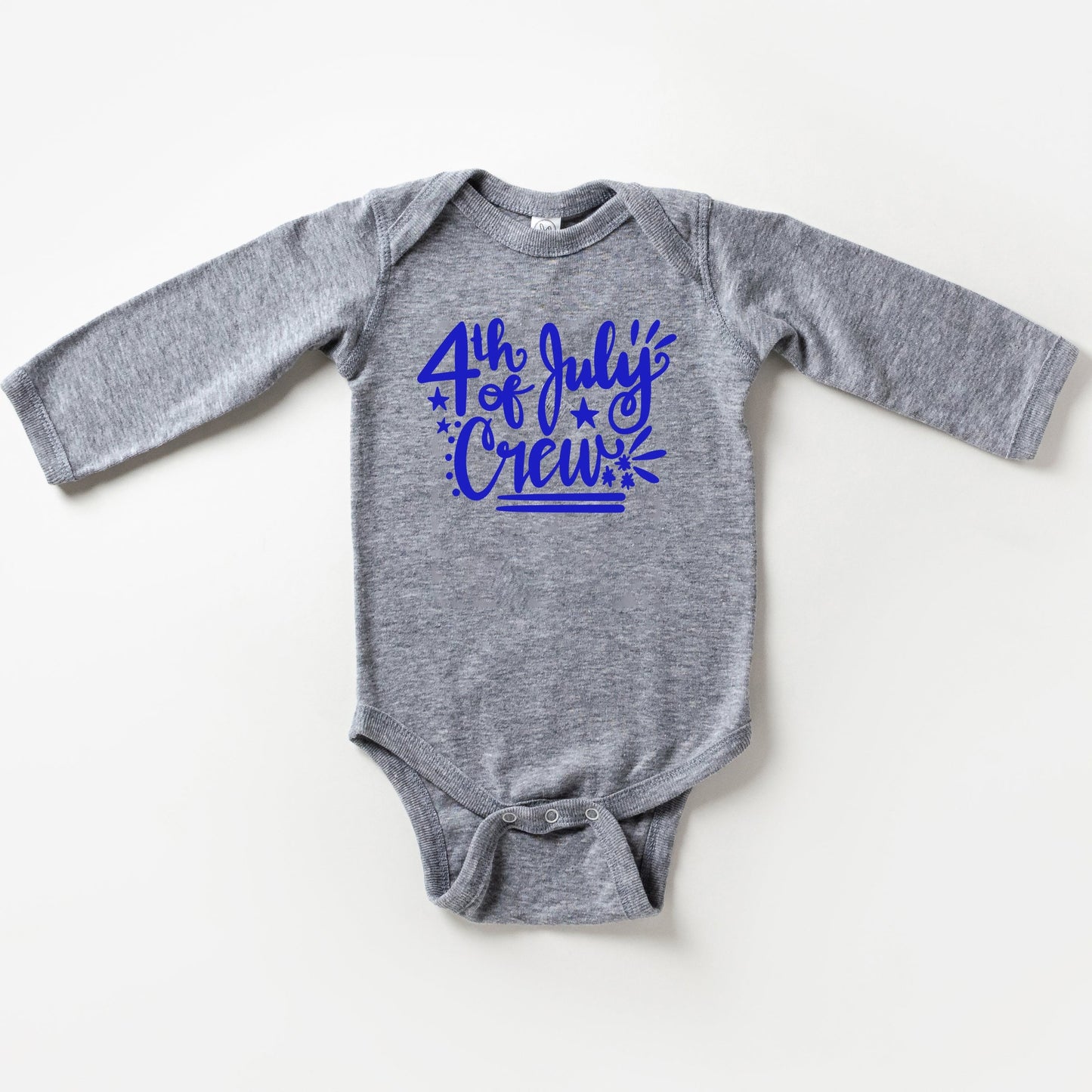 4th Of July Crew | Baby Long Sleeve Bodysuit