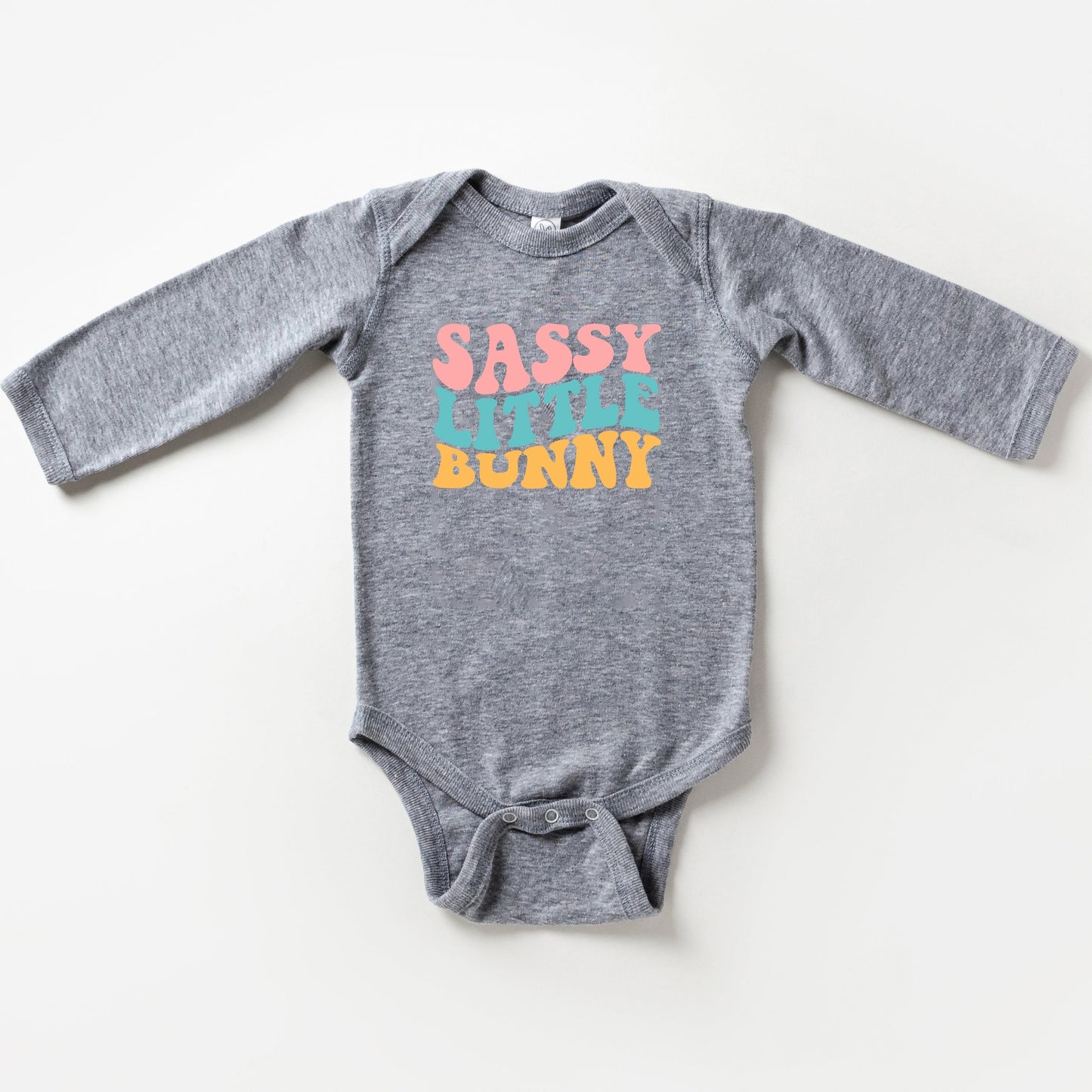 Sassy Little Bunny | Baby Long Sleeve Bodysuit