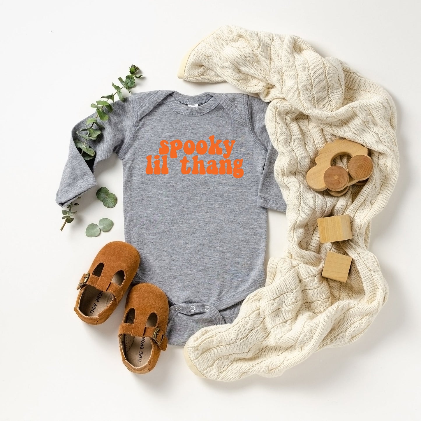 Spooky Lil Thang | Baby Long Sleeve Bodysuit