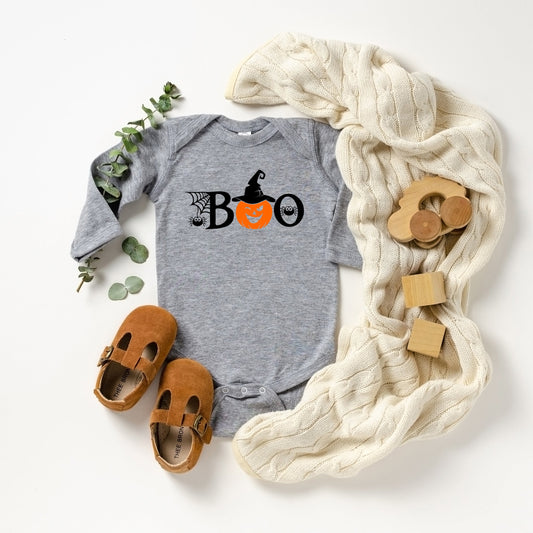 Boo Pumpkin | Baby Long Sleeve Bodysuit