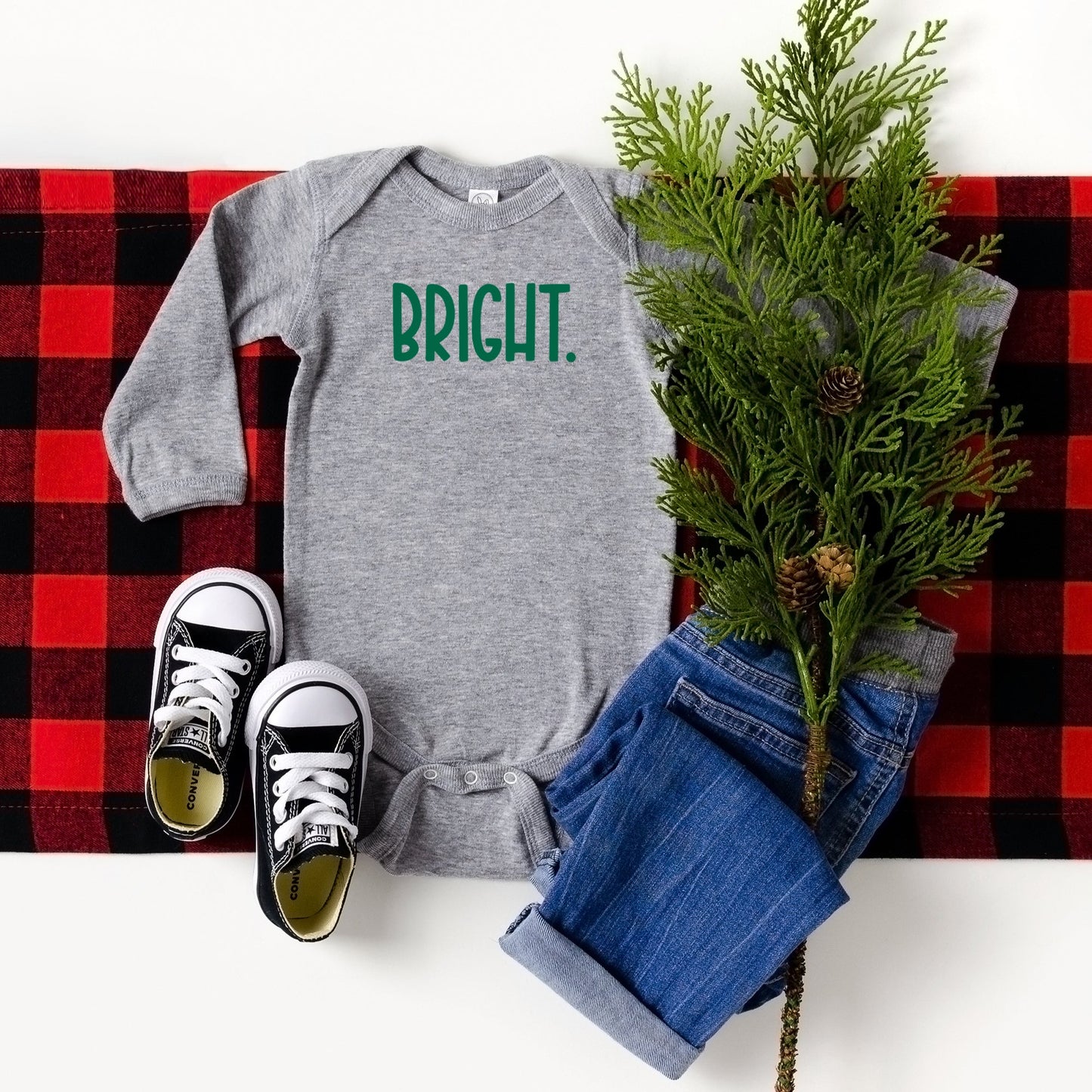 Bright Bold | Baby Graphic Long Sleeve Bodysuit