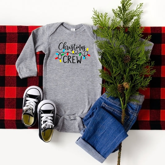 Christmas Crew | Baby Long Sleeve Bodysuit