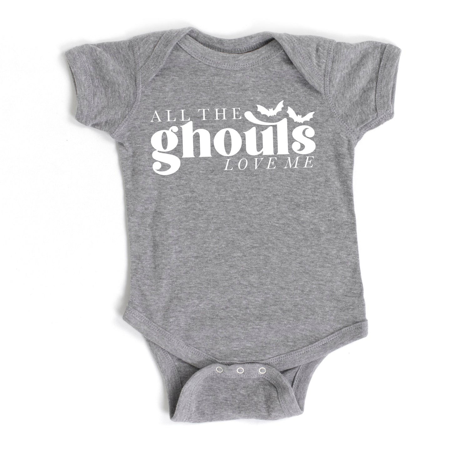 All The Ghouls Love Me | Baby Graphic Short Sleeve Bodysuit