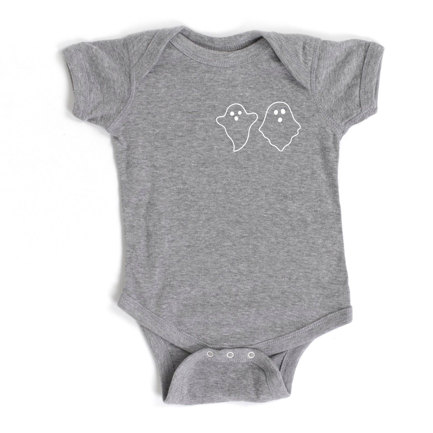 Boho Ghost Mini | Baby Graphic Short Sleeve Bodysuit
