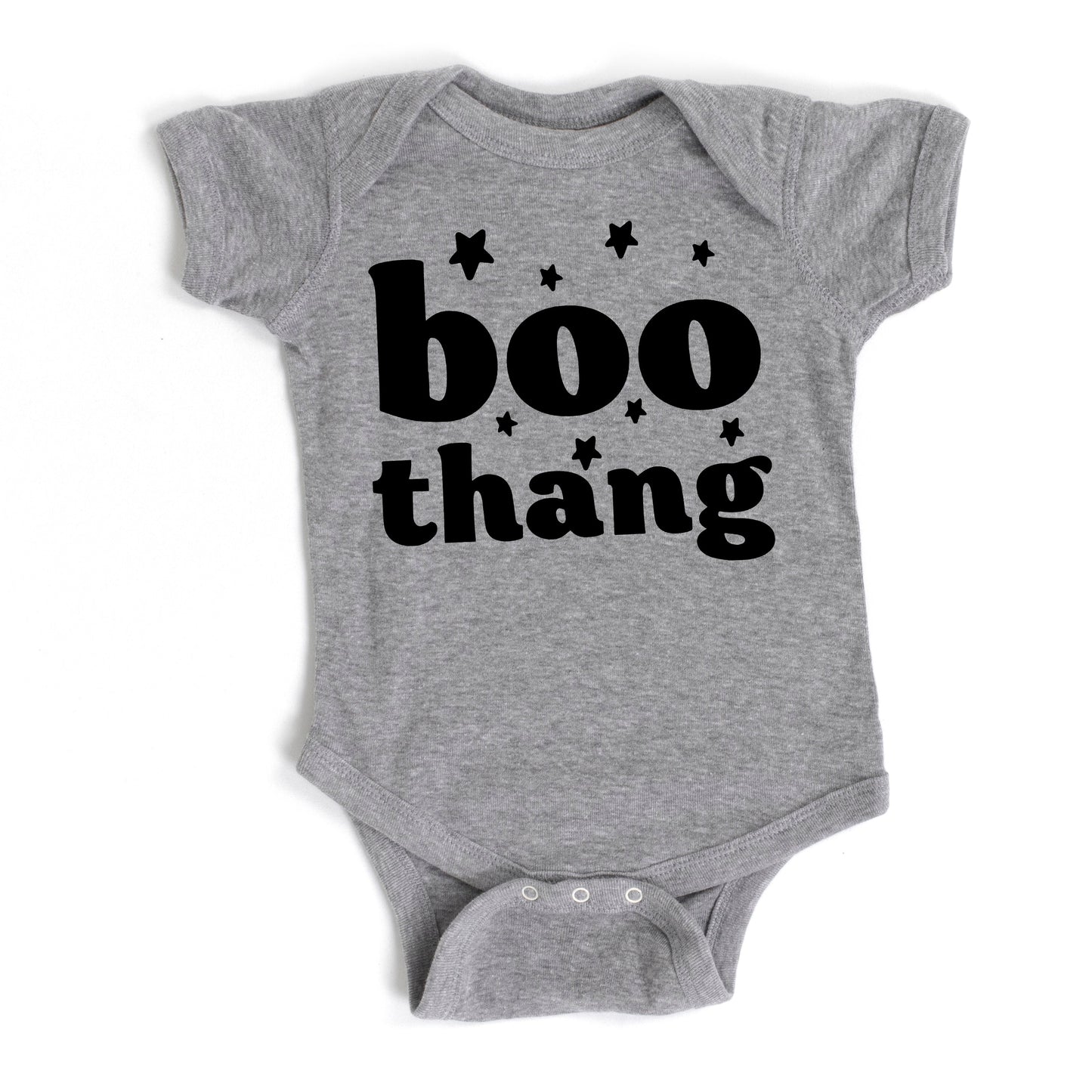 Boo Thang Stars | Baby Graphic Short Sleeve Bodysuit