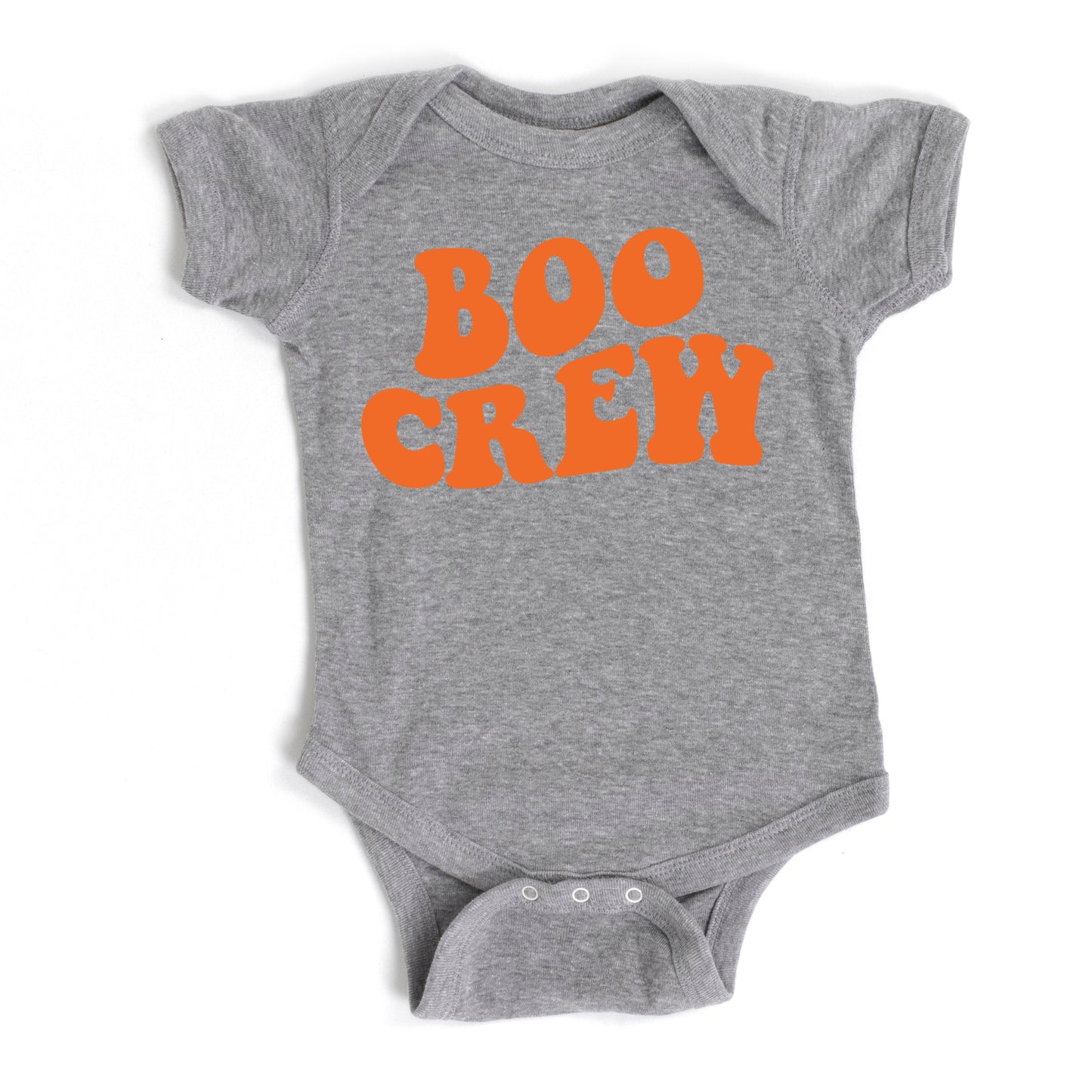 Boo Crew Wavy | Baby Graphic Short Sleeve Bodysuit