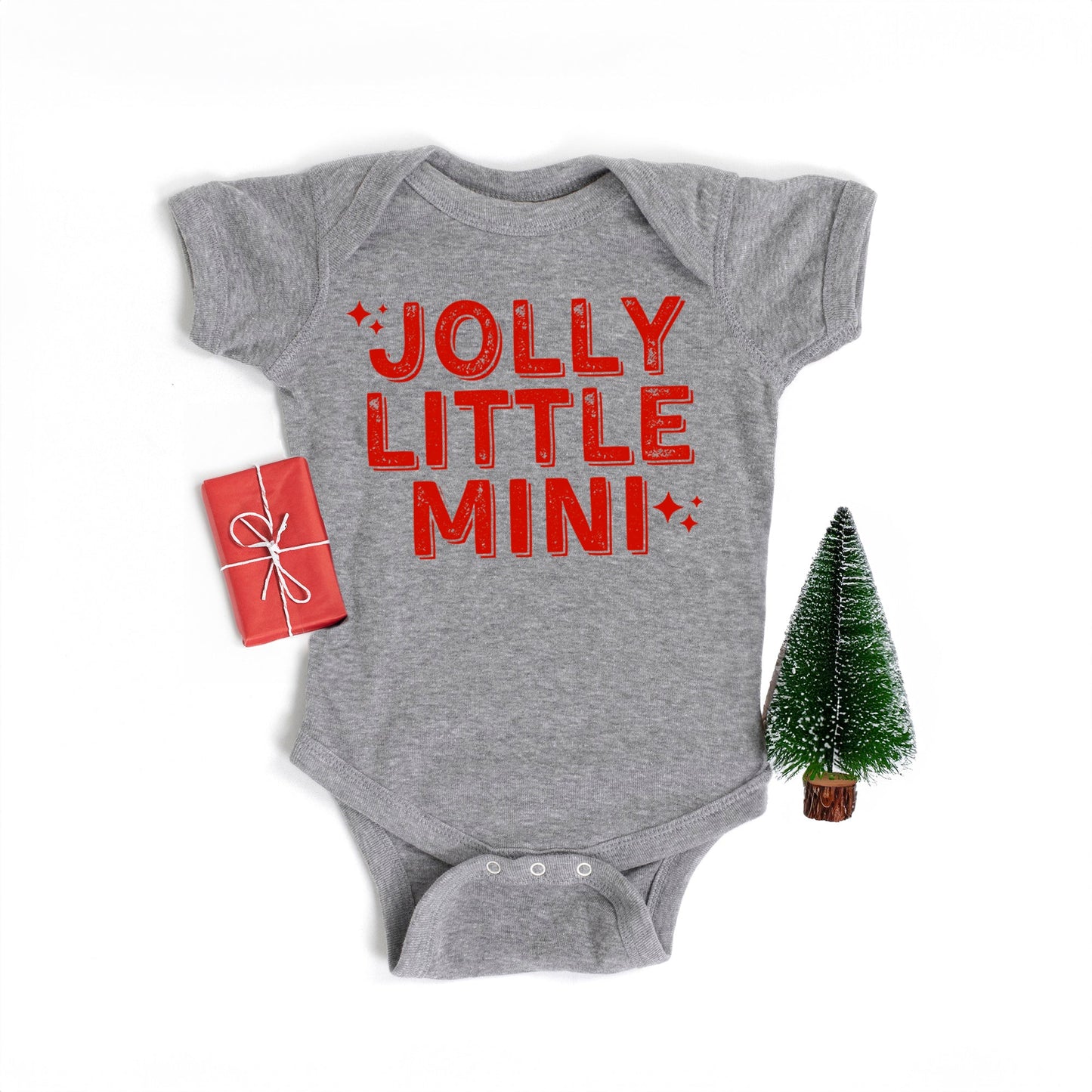 Jolly Little Mini | Baby Graphic Short Sleeve Bodysuit