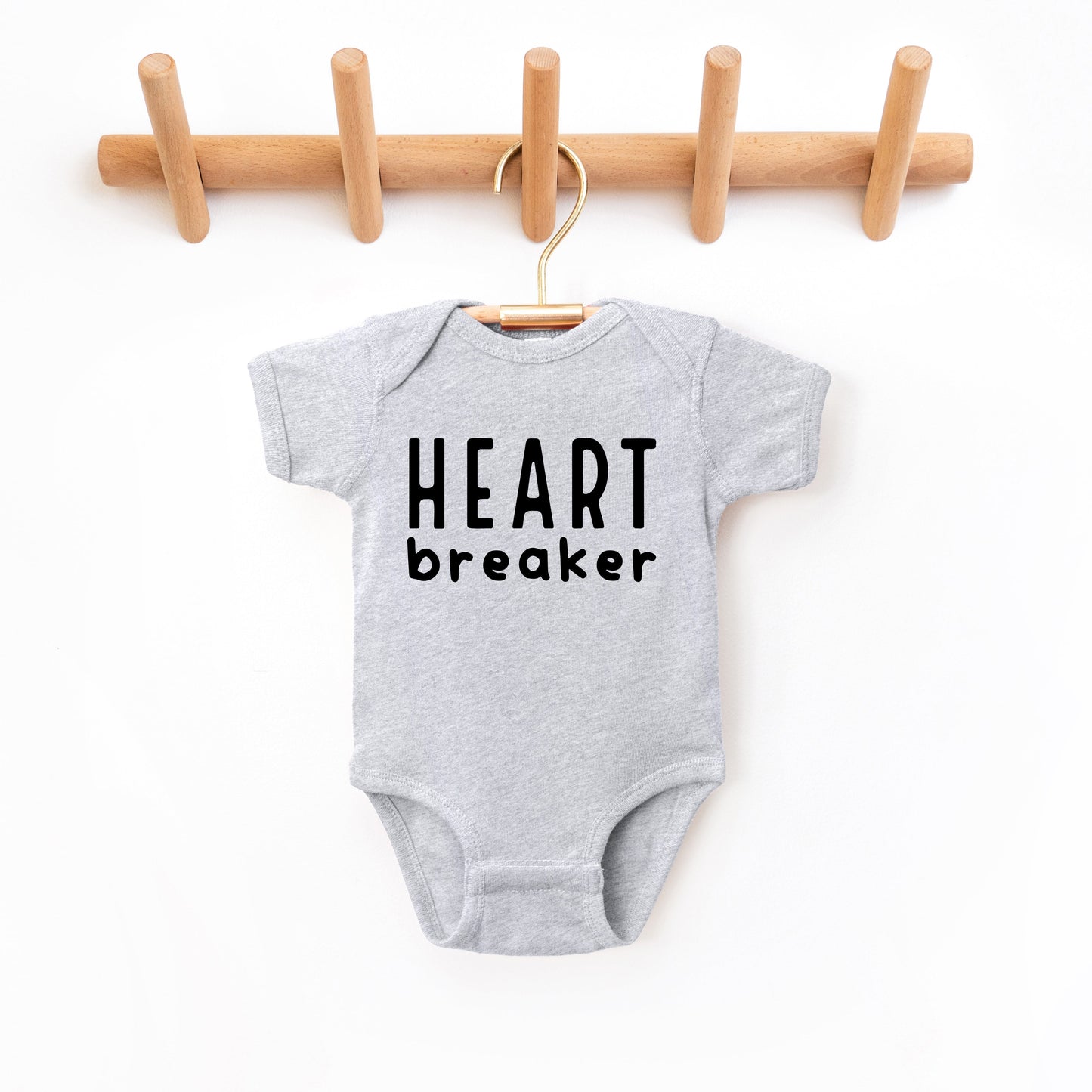 Heart Breaker Kids | Baby Graphic Short Sleeve Bodysuit