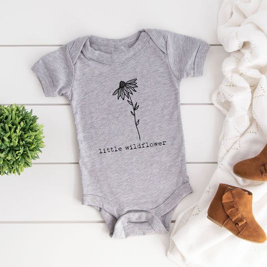 Little Wildflower | Baby Graphic Short Sleeve Bodysuit
