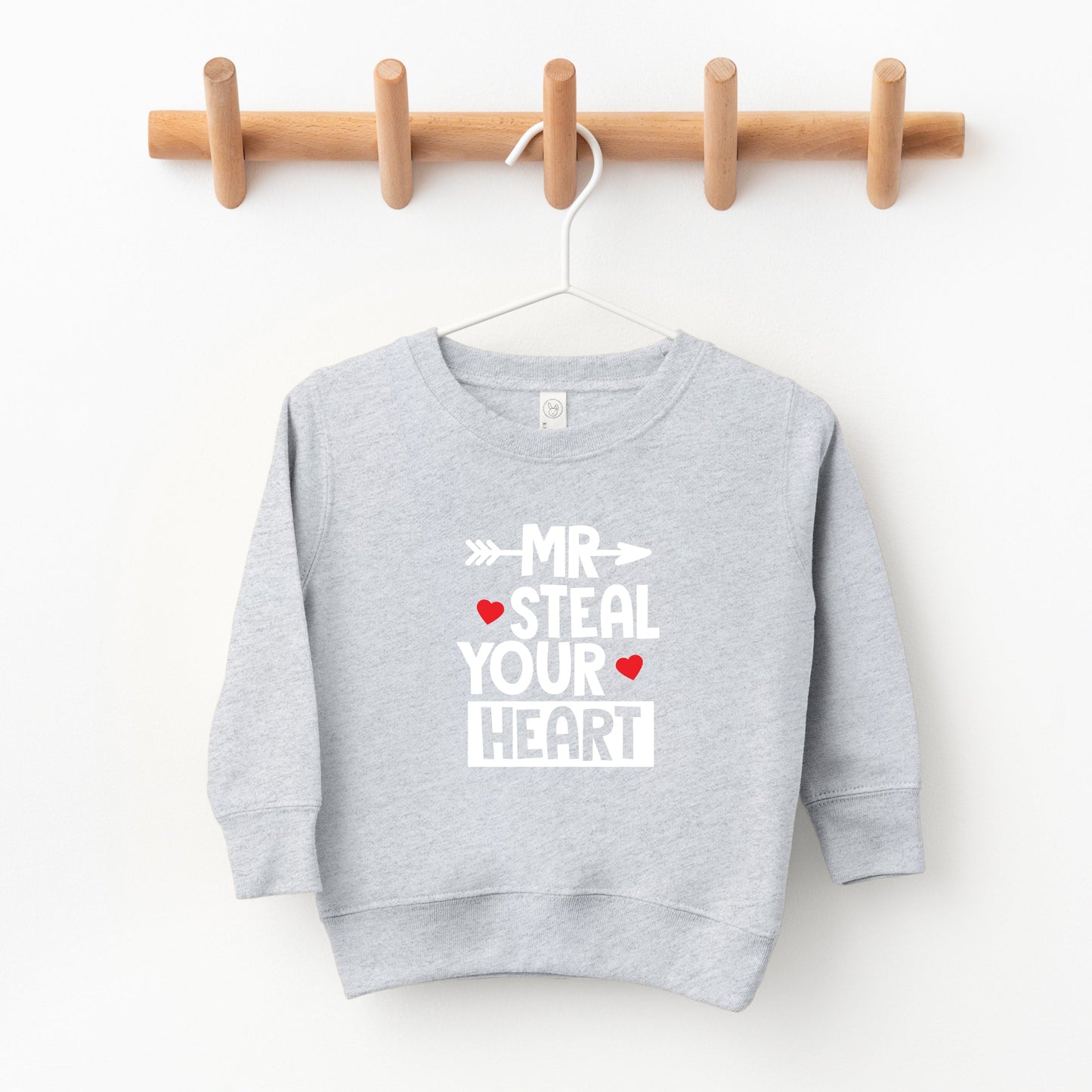 Mr. Steal Your Heart | Toddler Sweatshirt
