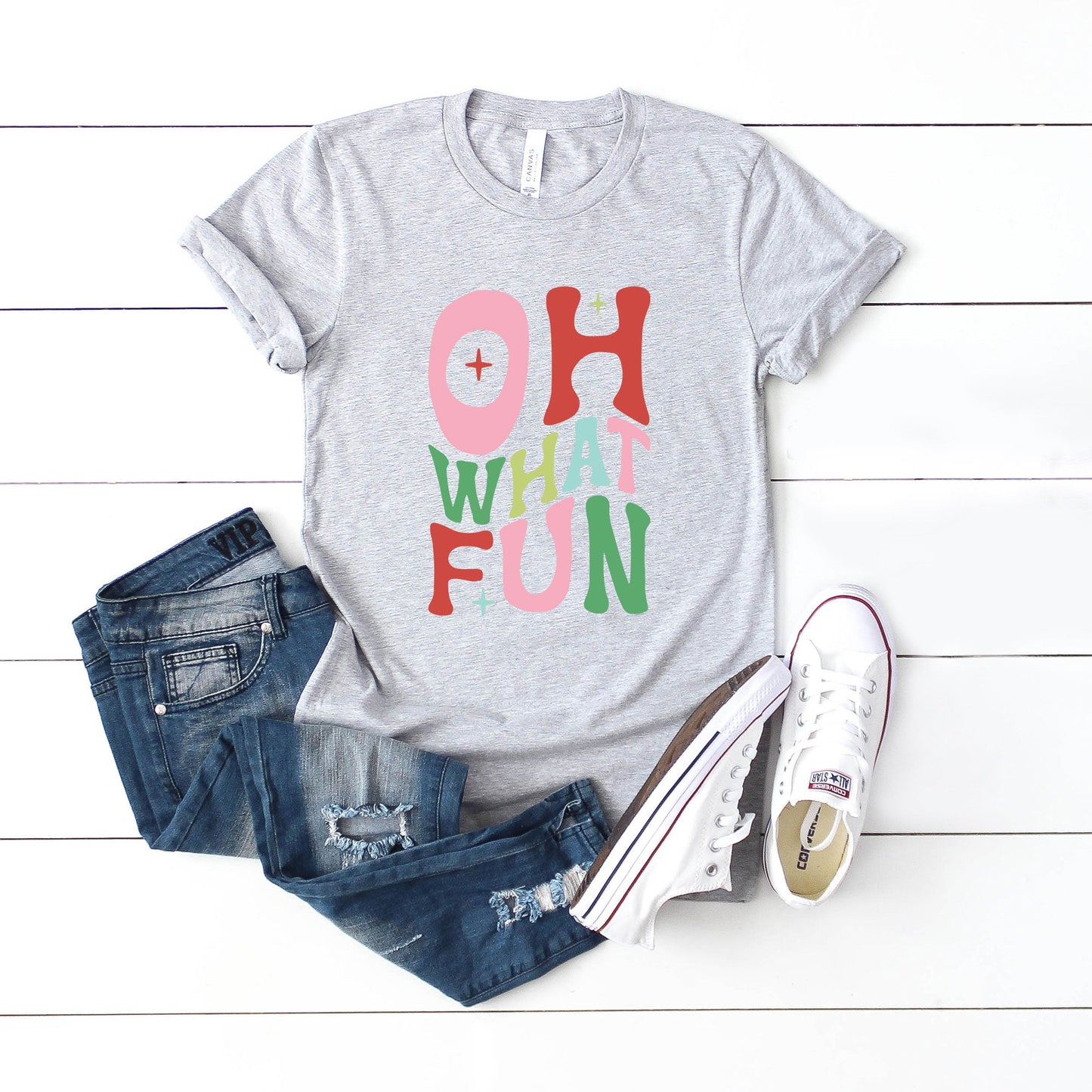 Oh What Fun | Youth Short Sleeve Graphic Tee