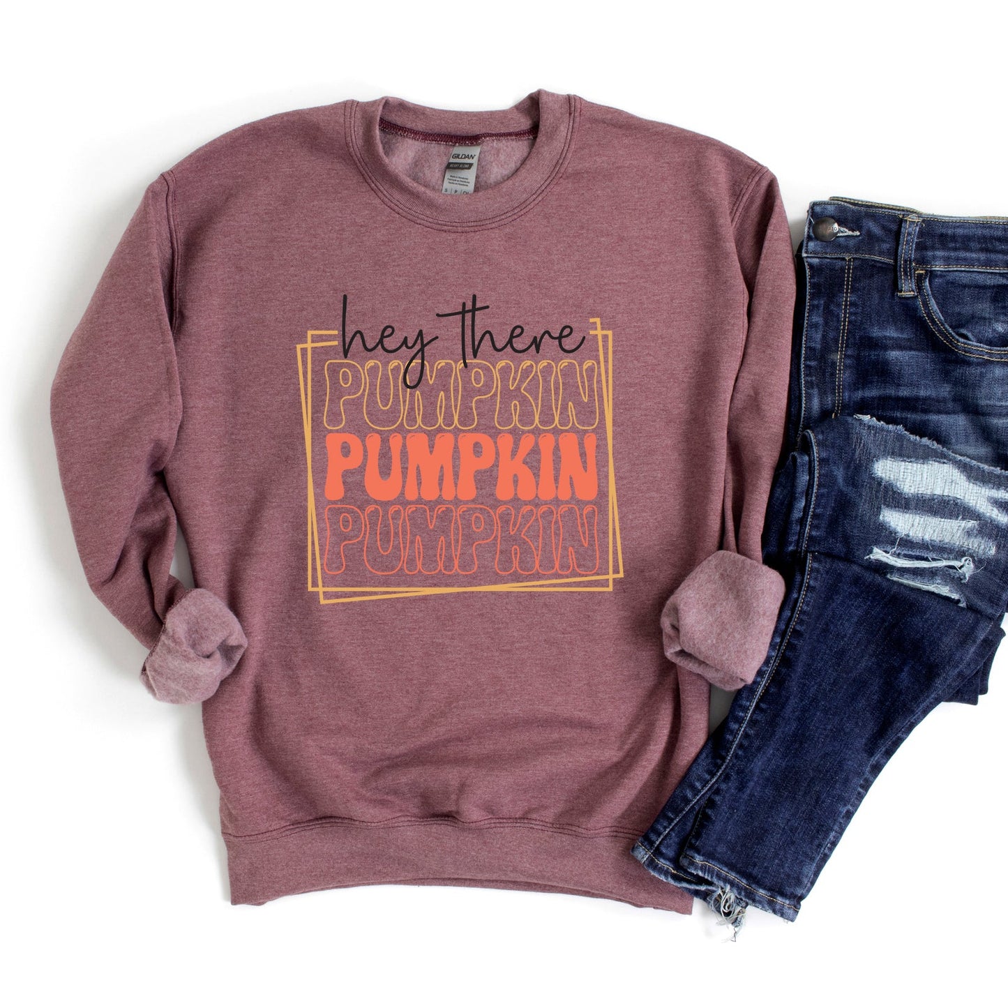 Hey There Pumpkin Stacked | Sweatshirt