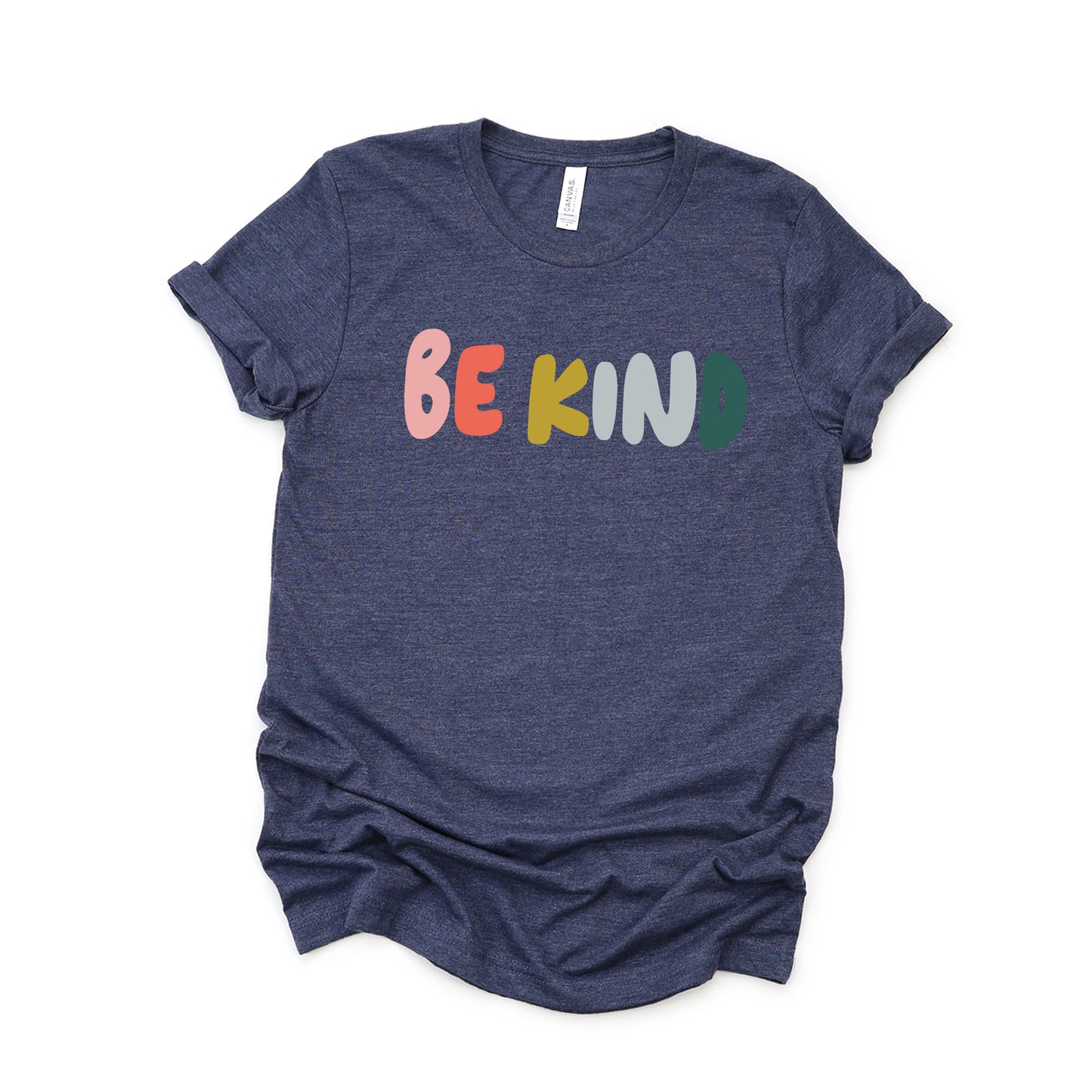 Be Kind Bold Colorful | Short Sleeve Graphic Tee