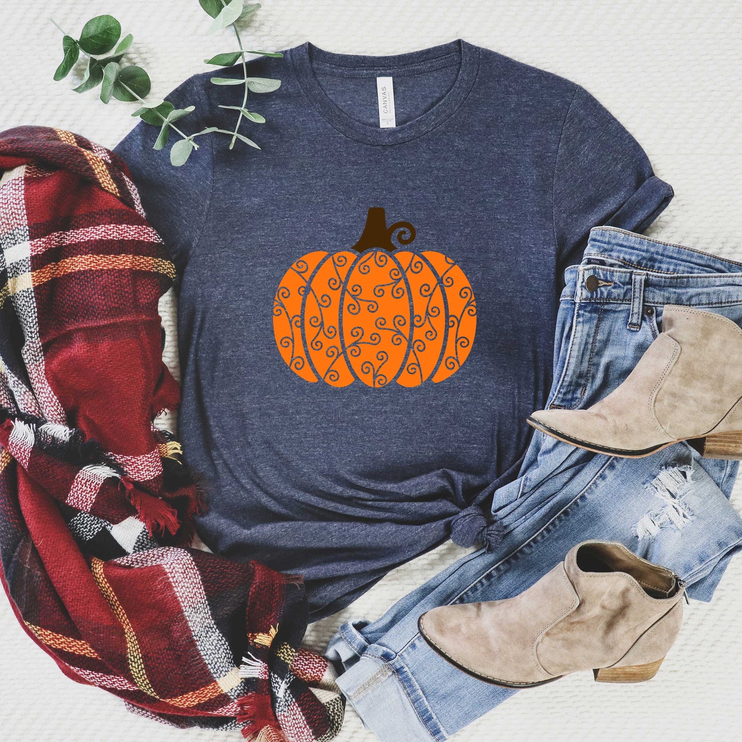 Pumpkin Swirl | Short Sleeve Graphic Tee