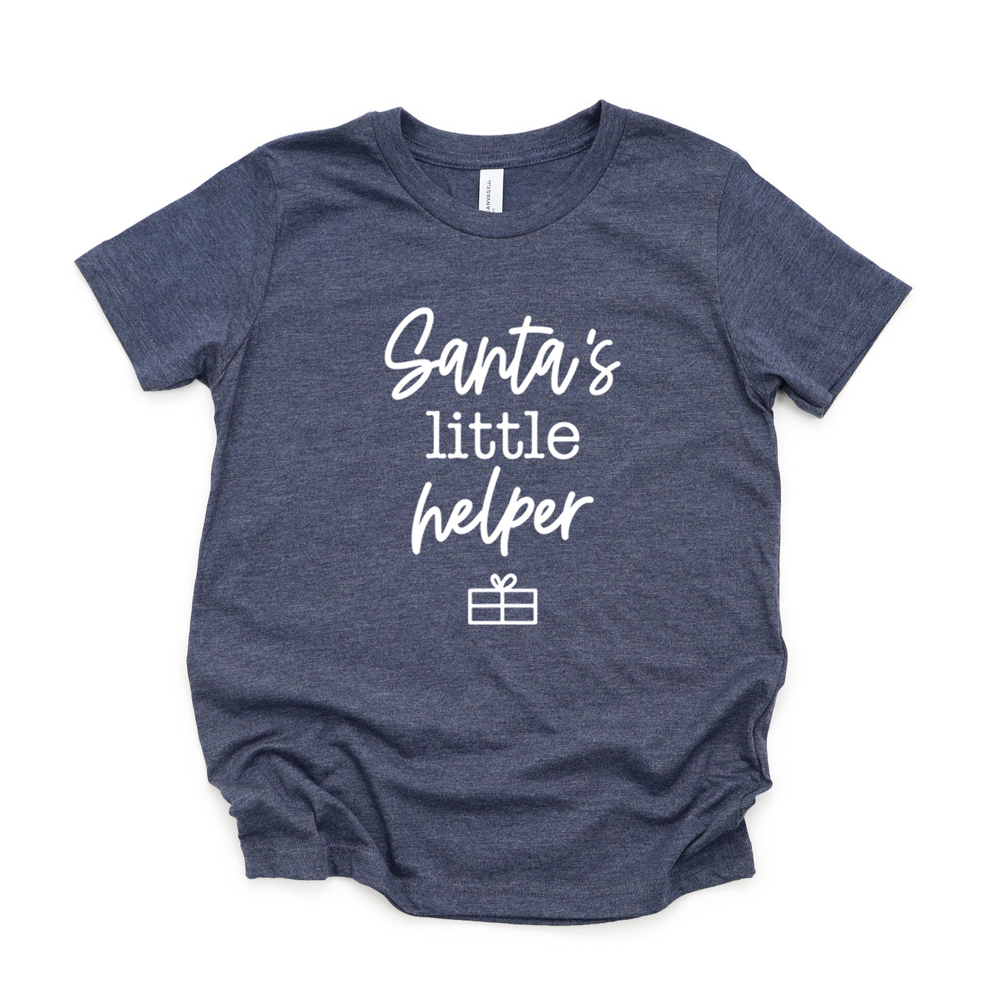 Santa's Little Helper | Youth Short Sleeve Crew Neck