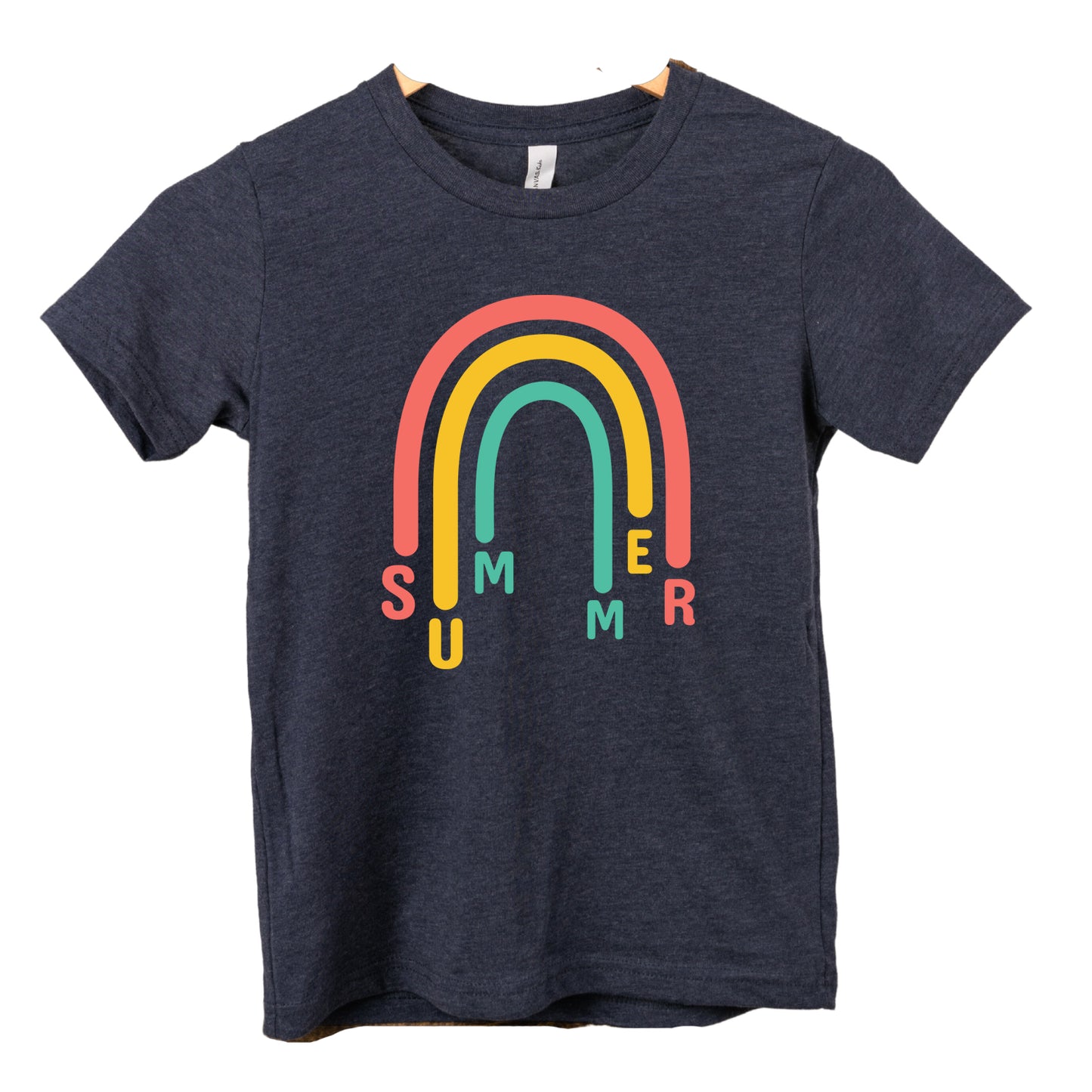 Rainbow Summer | Toddler Graphic Short Sleeve Tee