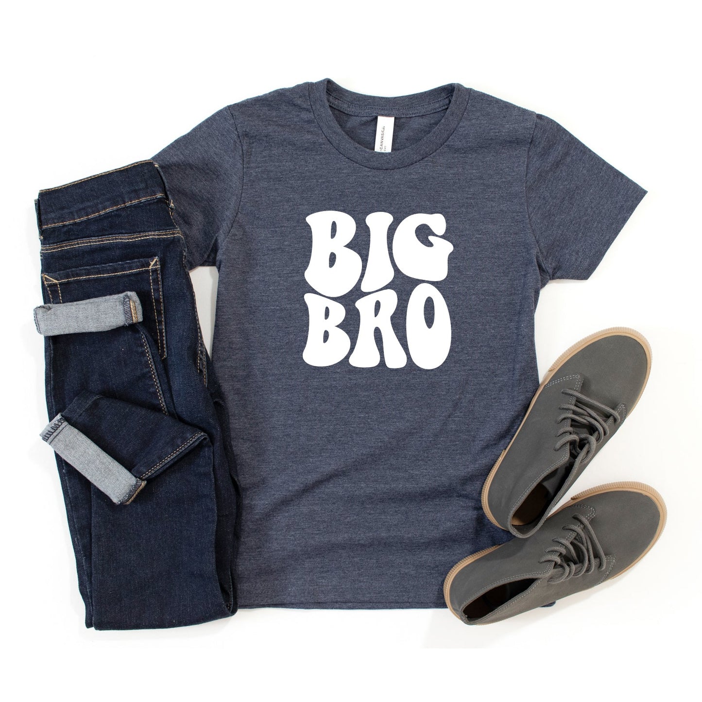 Big Bro Wavy | Youth Short Sleeve Crew Neck
