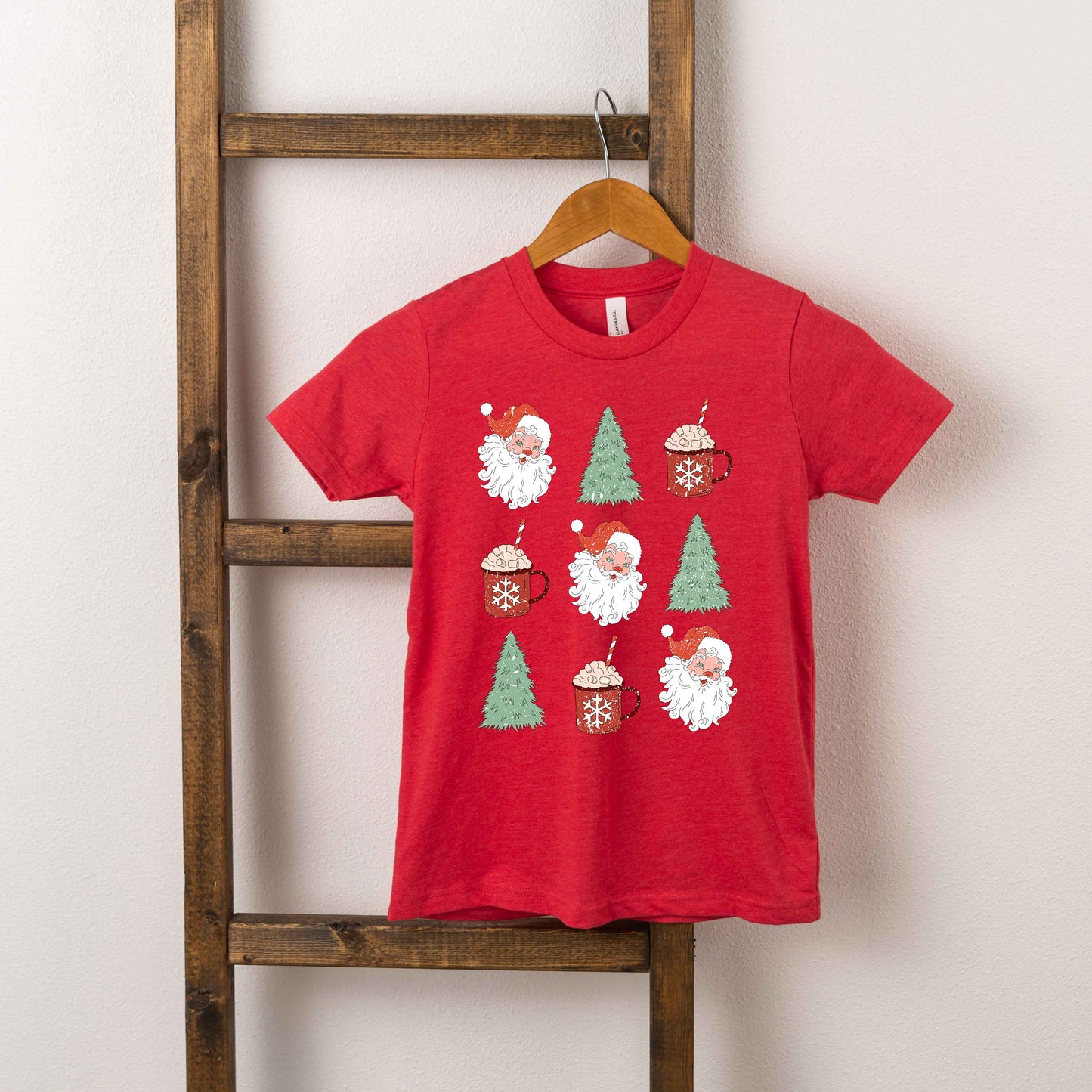 Tree And Mug Collage | Toddler Graphic Short Sleeve Tee