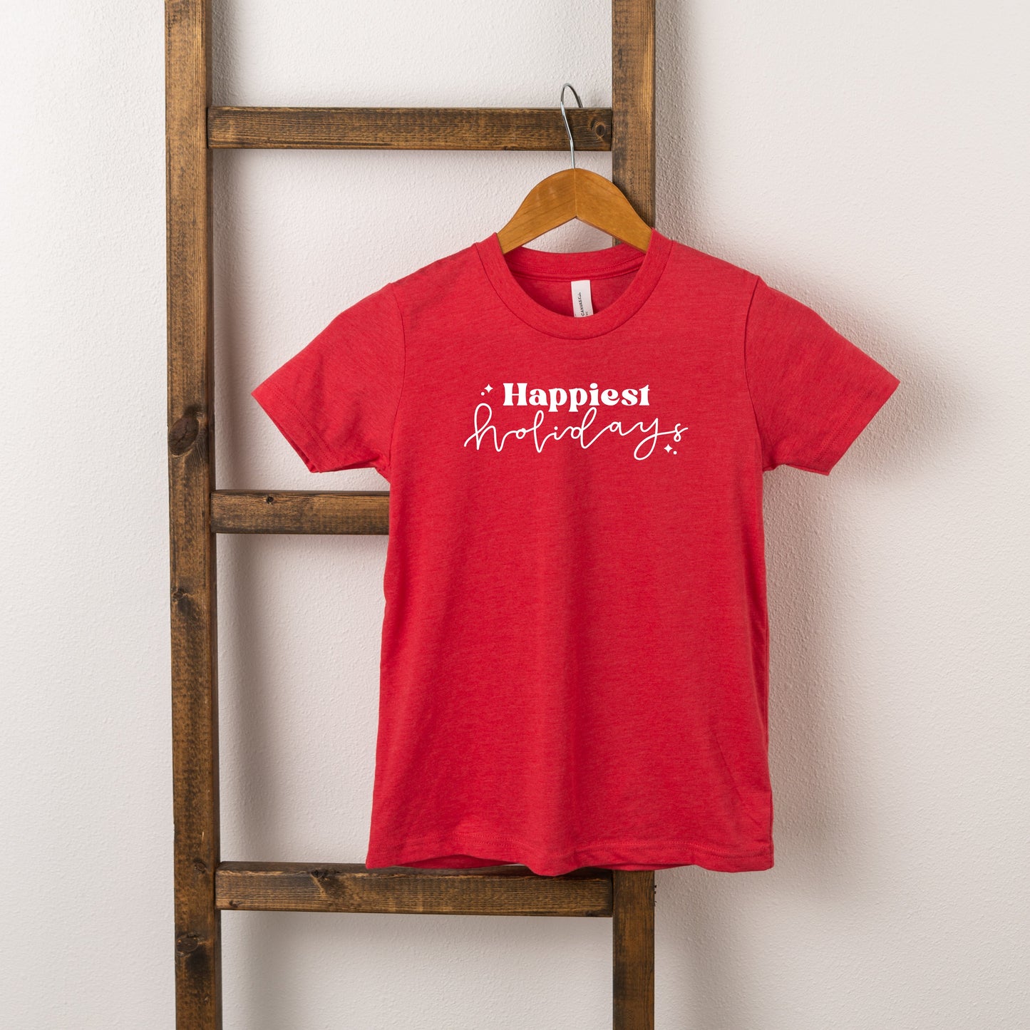 Happiest Holidays | Toddler Short Sleeve Crew Neck