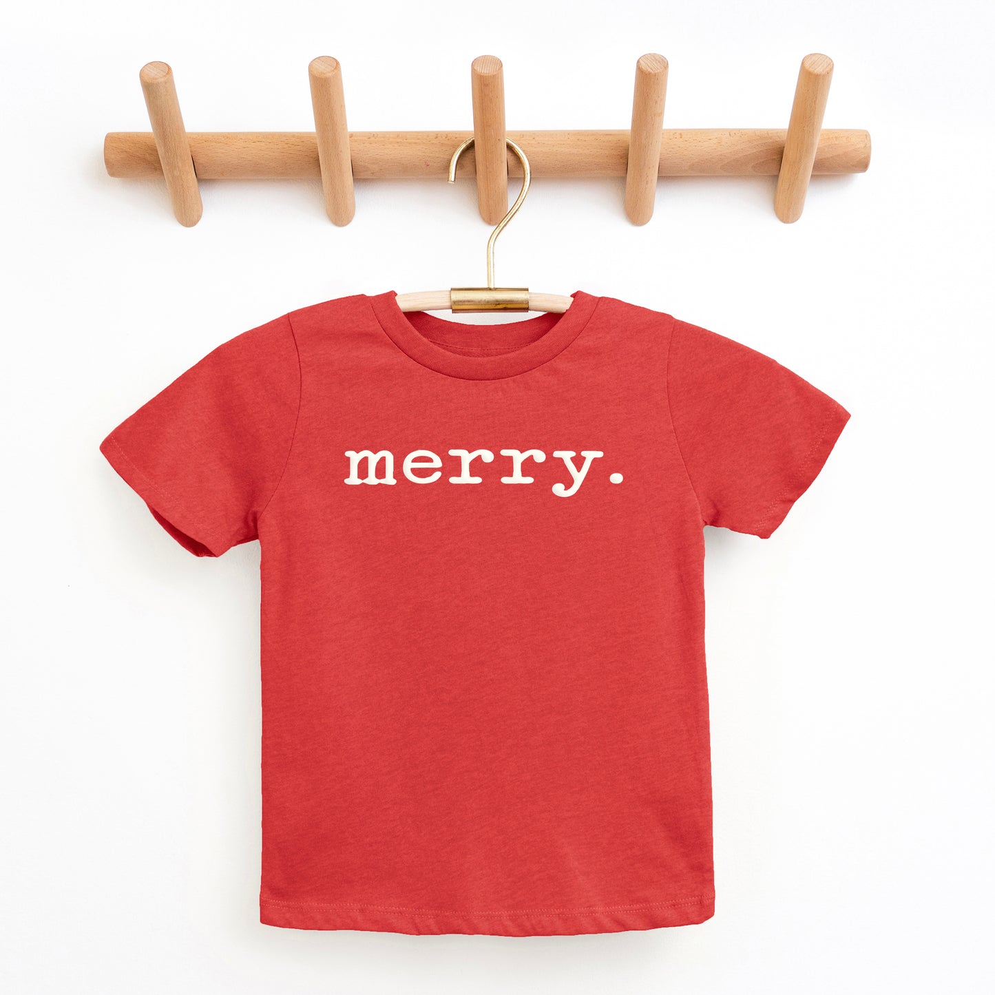Merry Puff Print | Toddler Graphic Short Sleeve Tee
