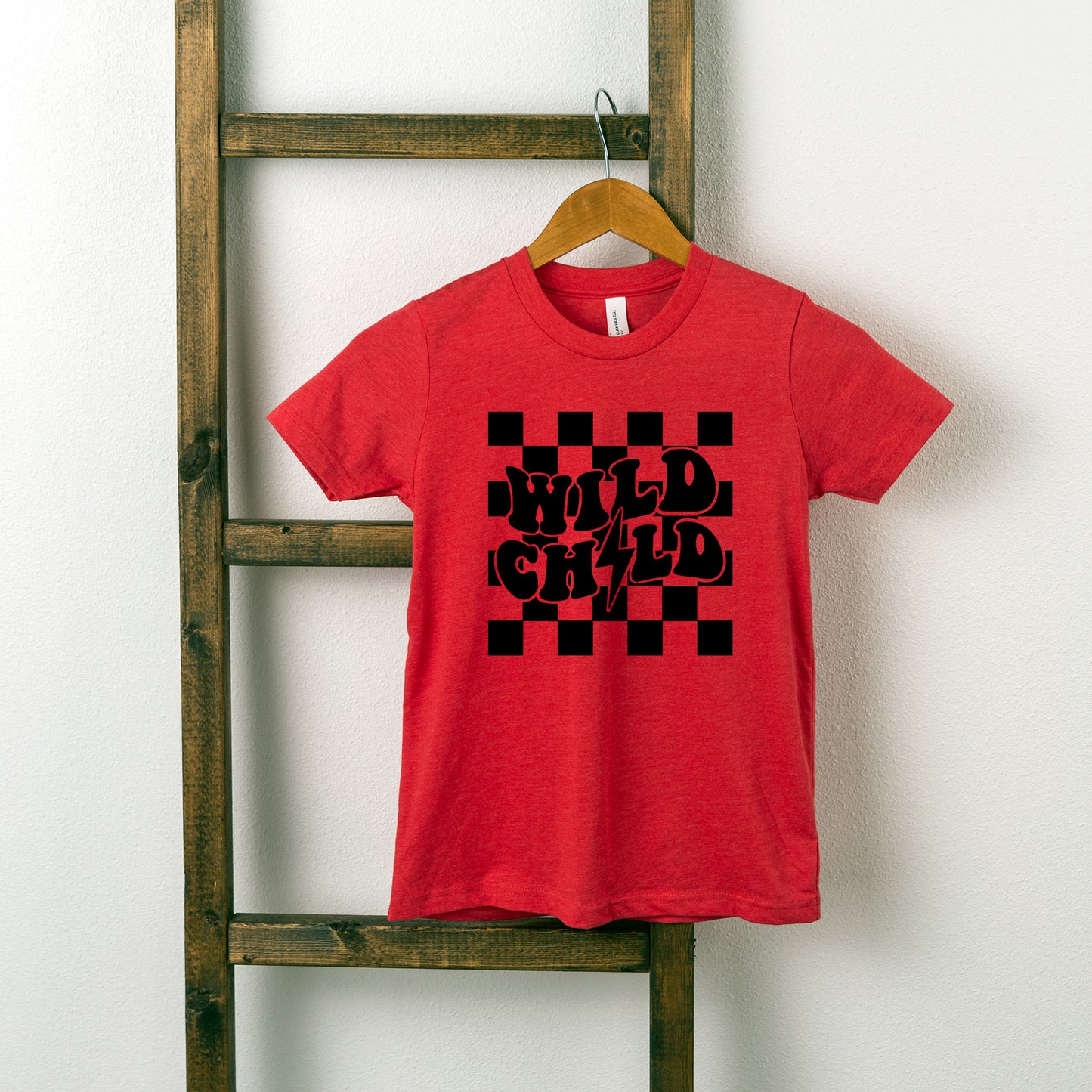 Wild Child Lightning Bolt | Youth Short Sleeve Crew Neck