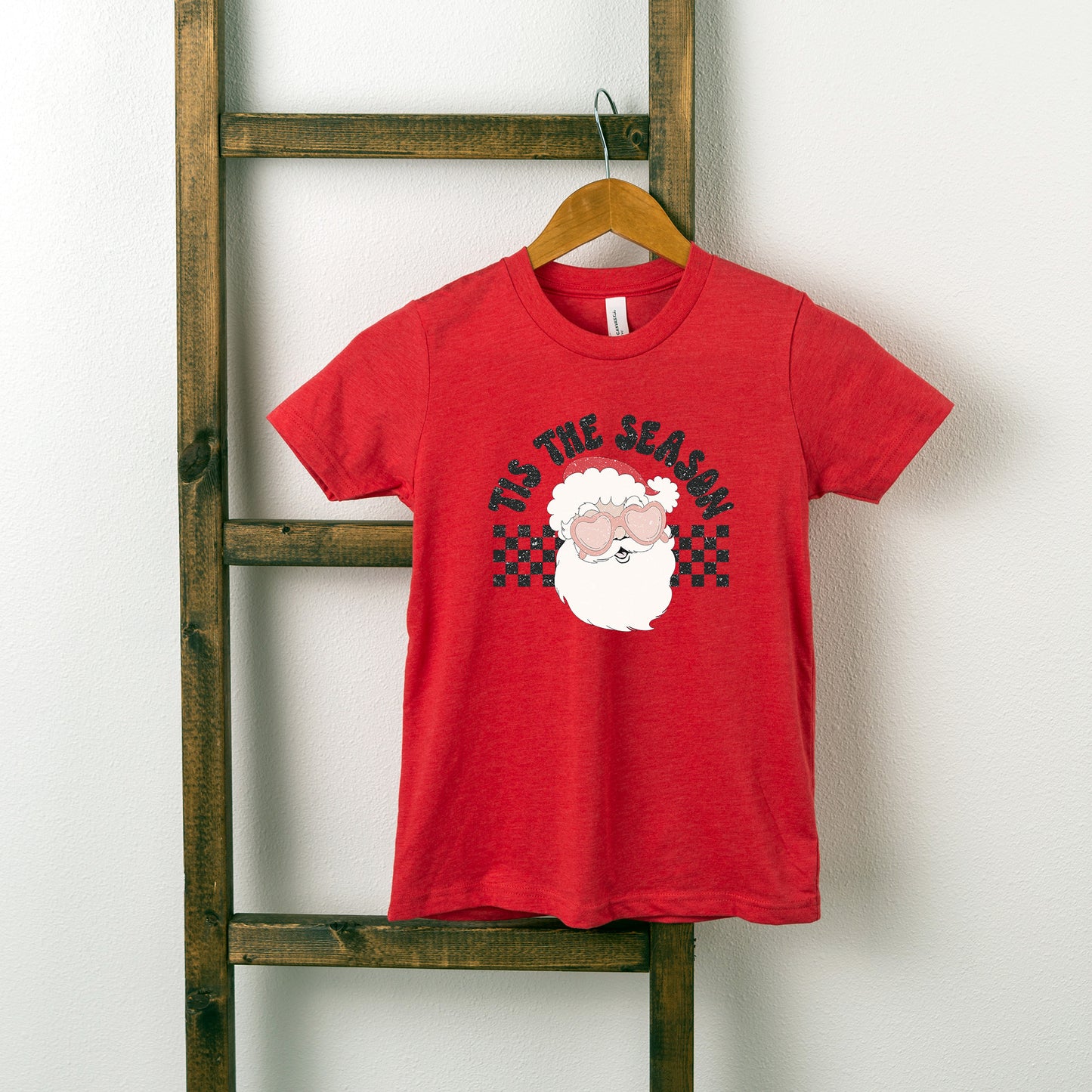 Tis The Season Santa | Youth Short Sleeve Crew Neck