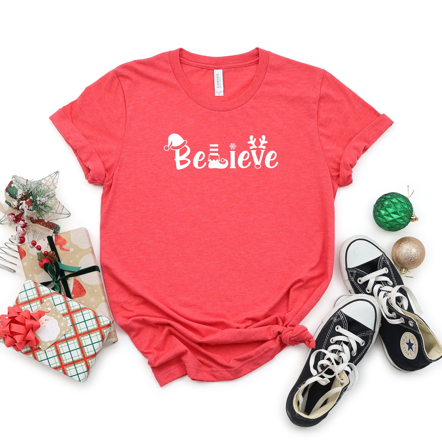 Believe Christmas | Youth Short Sleeve Crew Neck