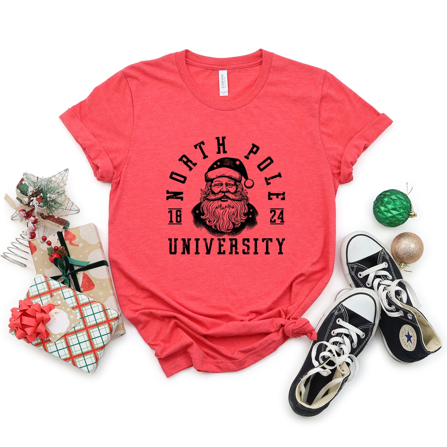 North Pole Santa | Short Sleeve Crew Neck