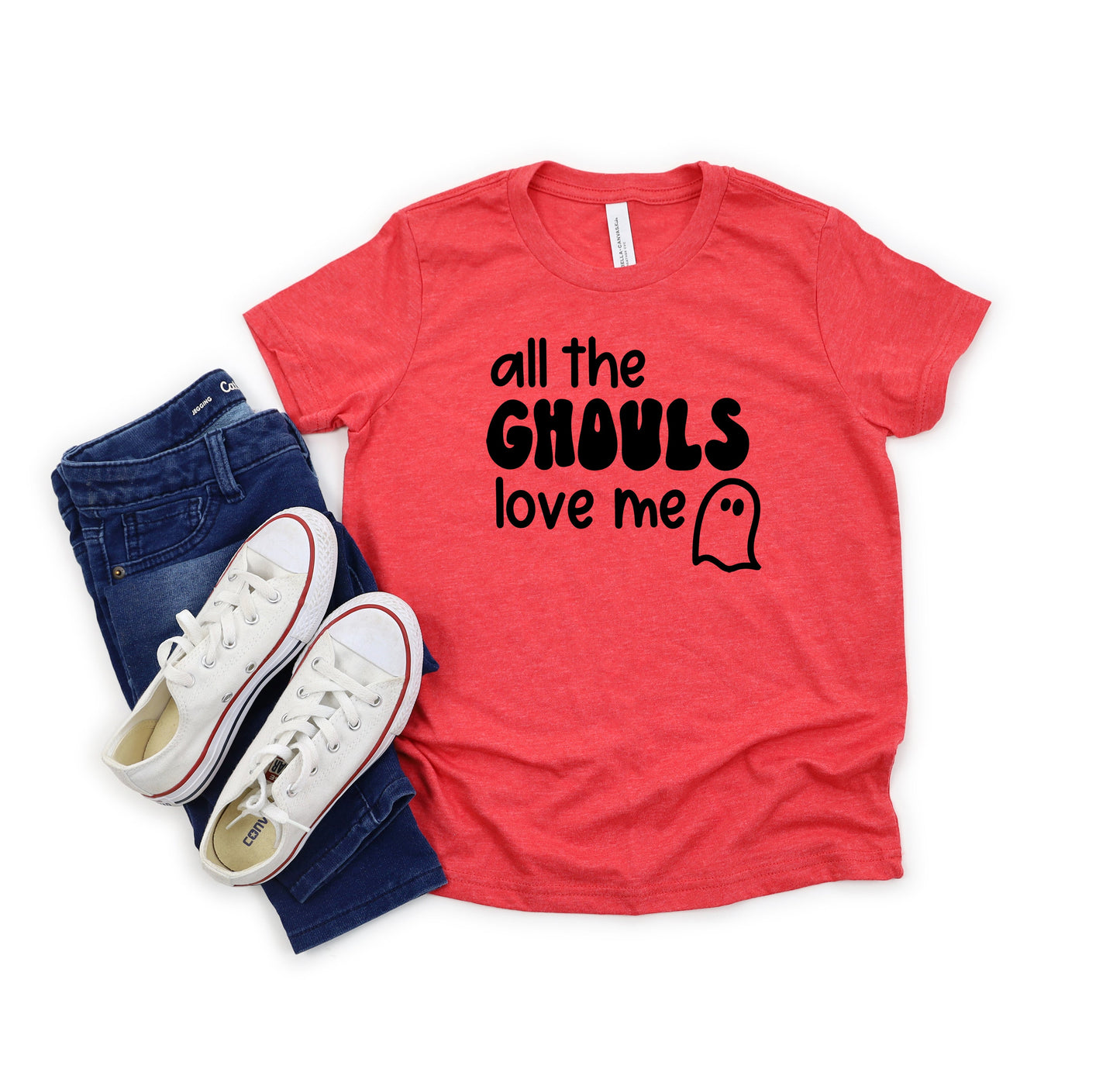 All The Ghouls Ghost | Youth Short Sleeve Crew Neck