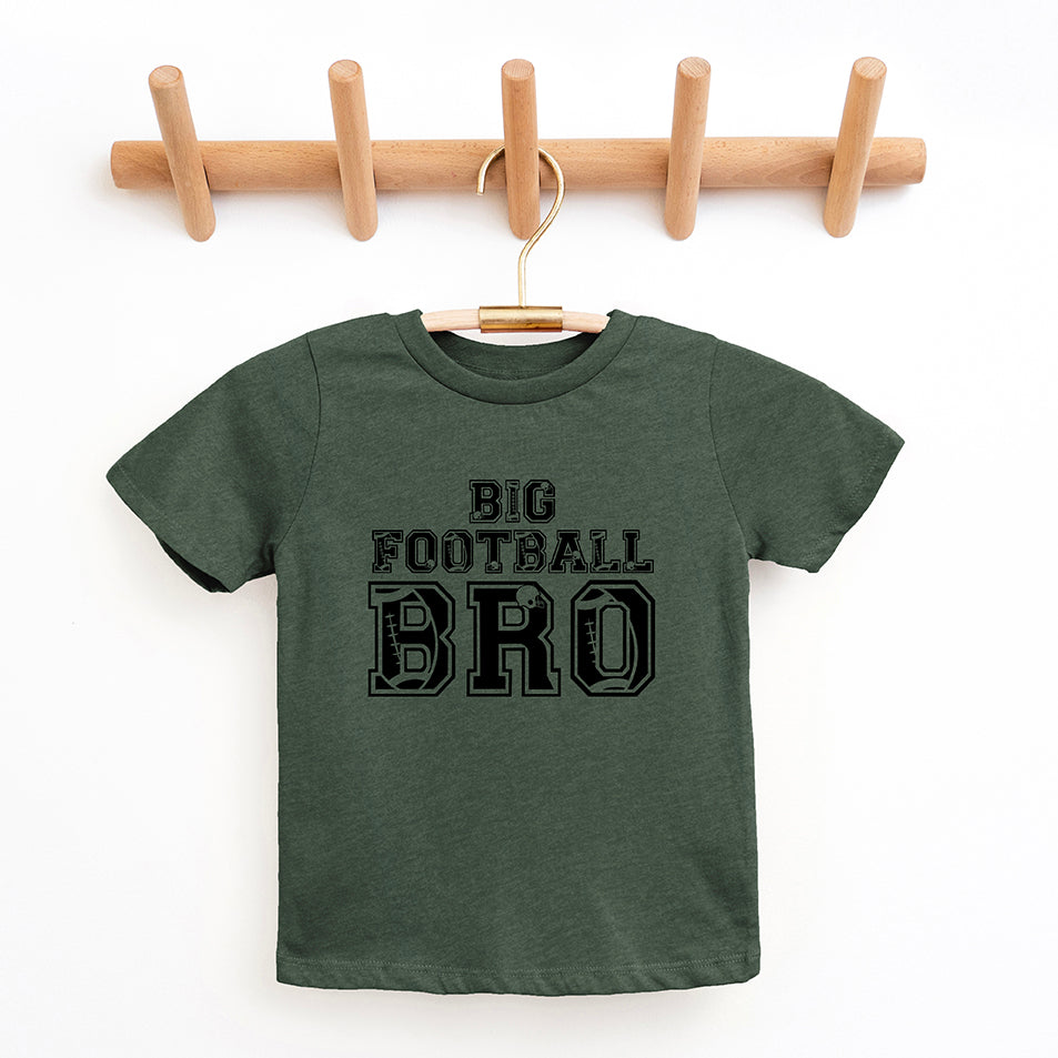 Big Football Bro | Toddler Graphic Short Sleeve Tee