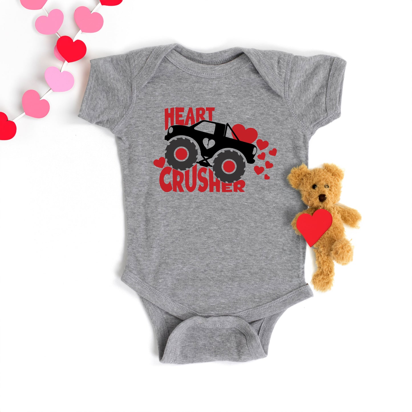 Heart Crusher | Baby Graphic Short Sleeve Bodysuit
