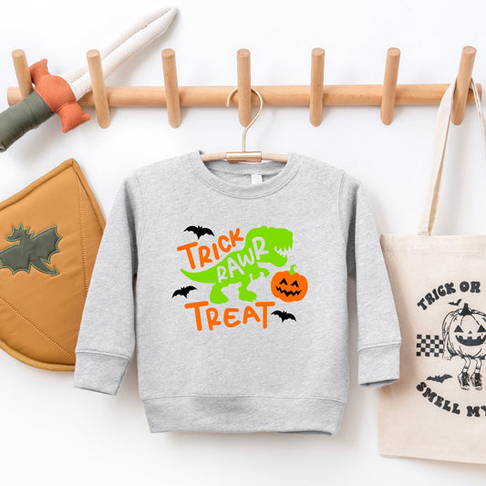 Trick Rawr Treat | Youth Ultra-Soft Graphic Sweatshirt