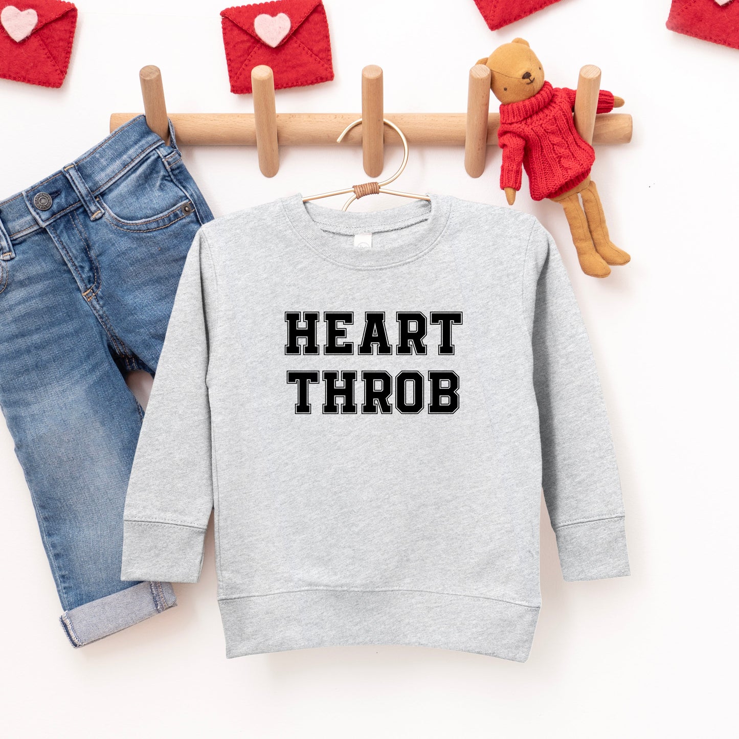 Heart Throb | Youth Graphic Sweatshirt